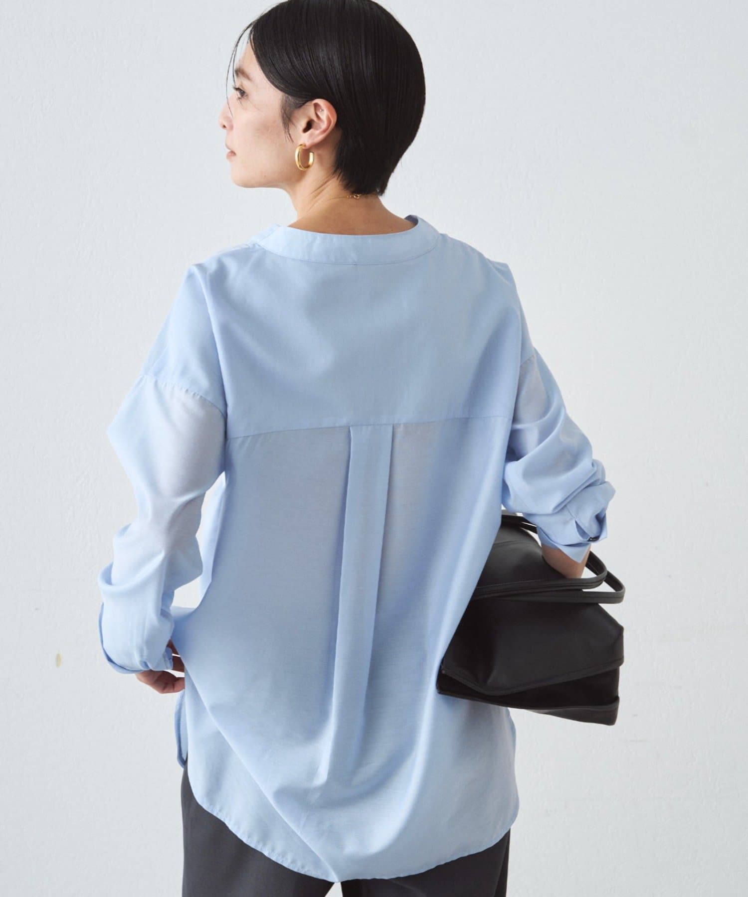 LOUNGEDRESS(ラウンジドレス) バイヤスロングブラウス