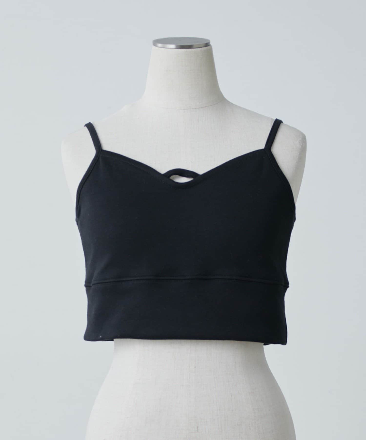 Lui's(ルイス) 【miuセレクト】カップ付きカーブタンクトップ