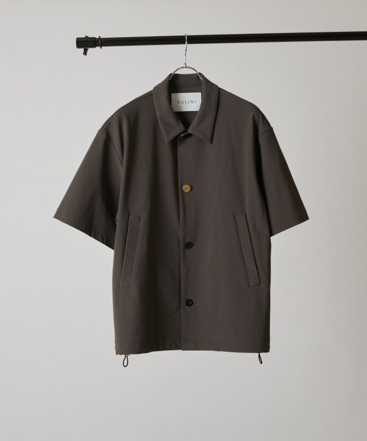 Lui's(ルイス) 【CULLNI for Lui's】半袖コーチシャツブルゾン