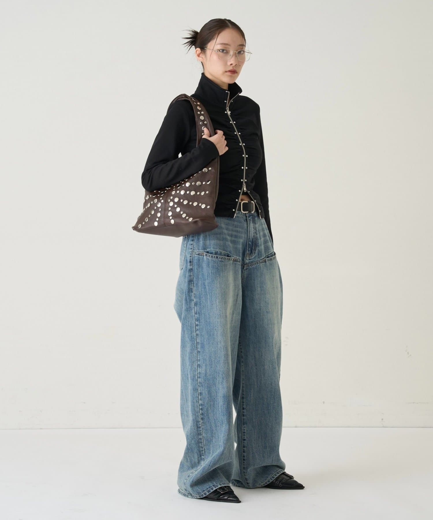 WHO’S WHO gallery(フーズフーギャラリー) RADIAL DOT PATTERN BAG