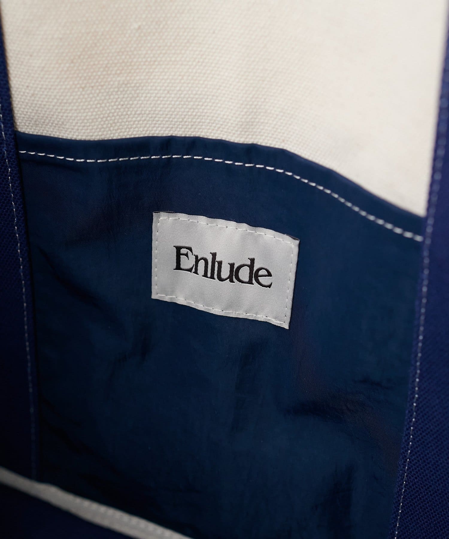 DISCOAT(ディスコート) 【Enlude】キャンバスナイロンコンビトートバック