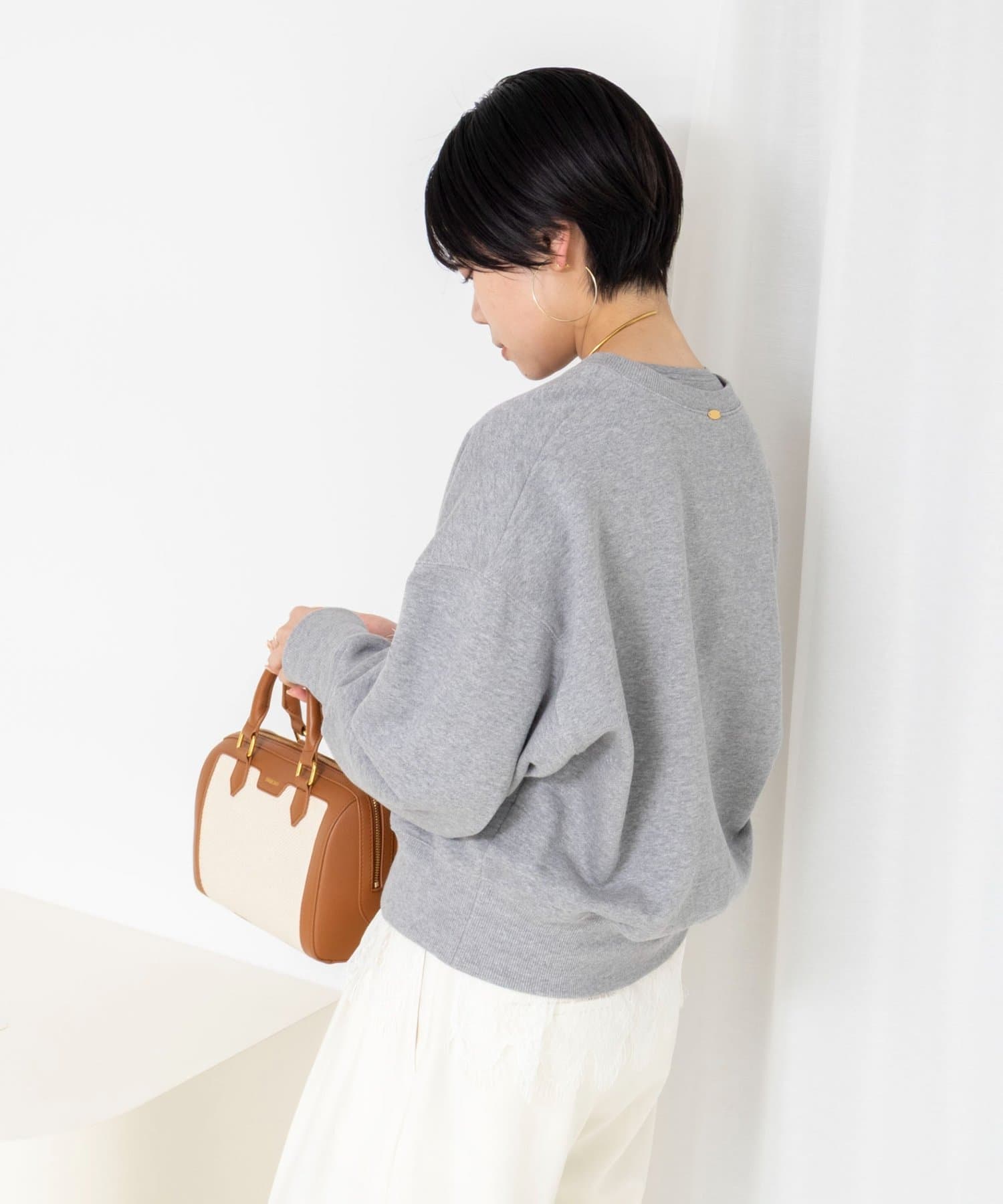 NOLLEY'S(ノーリーズ) ウォッシャブルスウェットプルオーバー