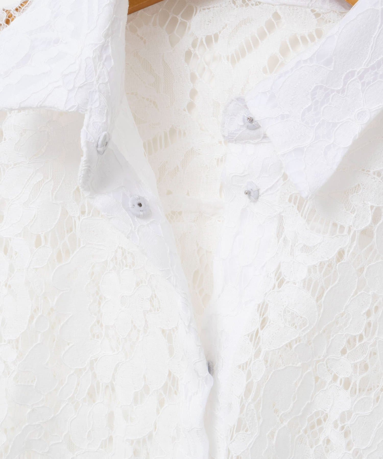 NOLLEY'S(ノーリーズ) レースシャツ