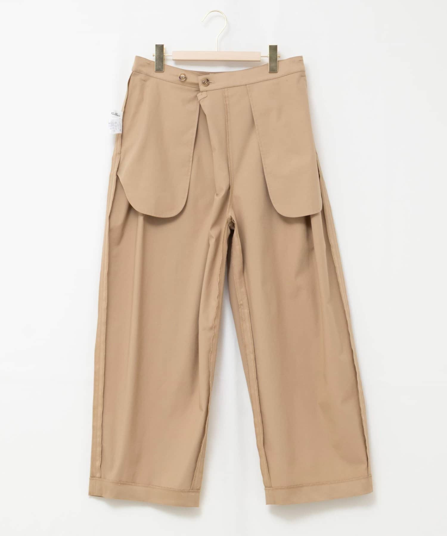 NOLLEY'S(ノーリーズ) ウォッシャブルラップパンツストレッチ