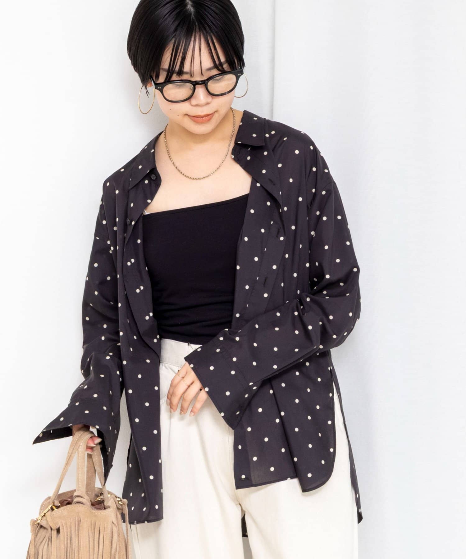 NOLLEY'S(ノーリーズ) ウォッシャブルレギュラーカラー2WAYシャツ