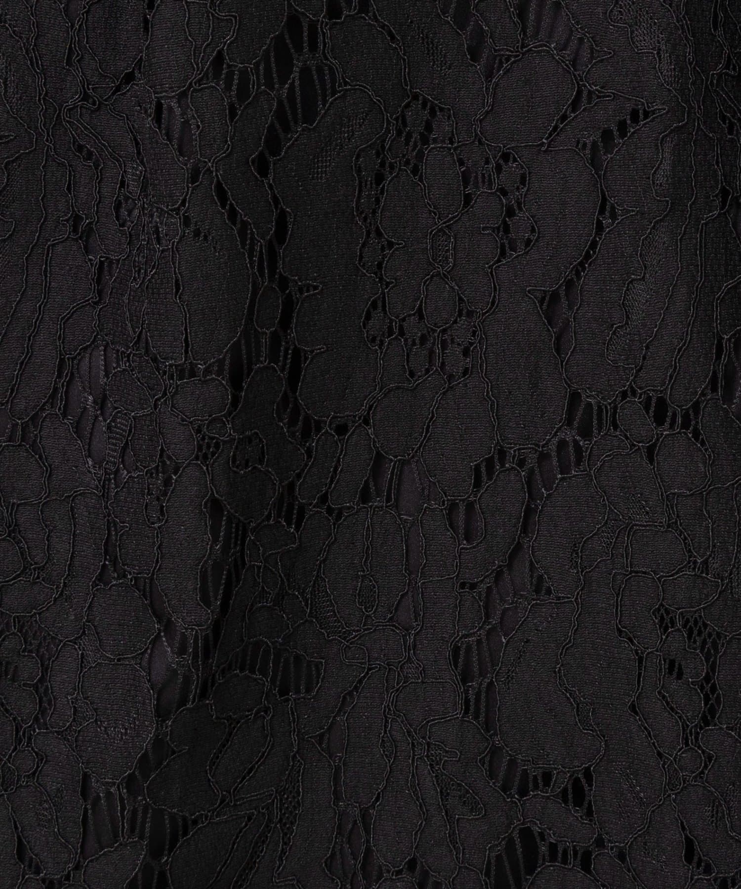 NOLLEY'S(ノーリーズ) クロップドワイドレースパンツ