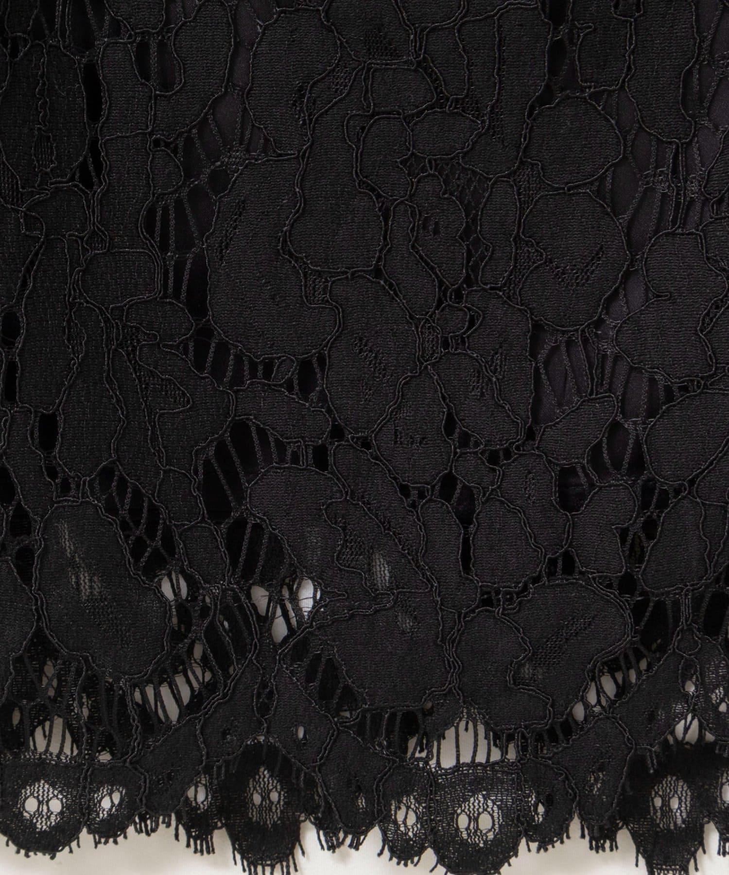 NOLLEY'S(ノーリーズ) クロップドワイドレースパンツ