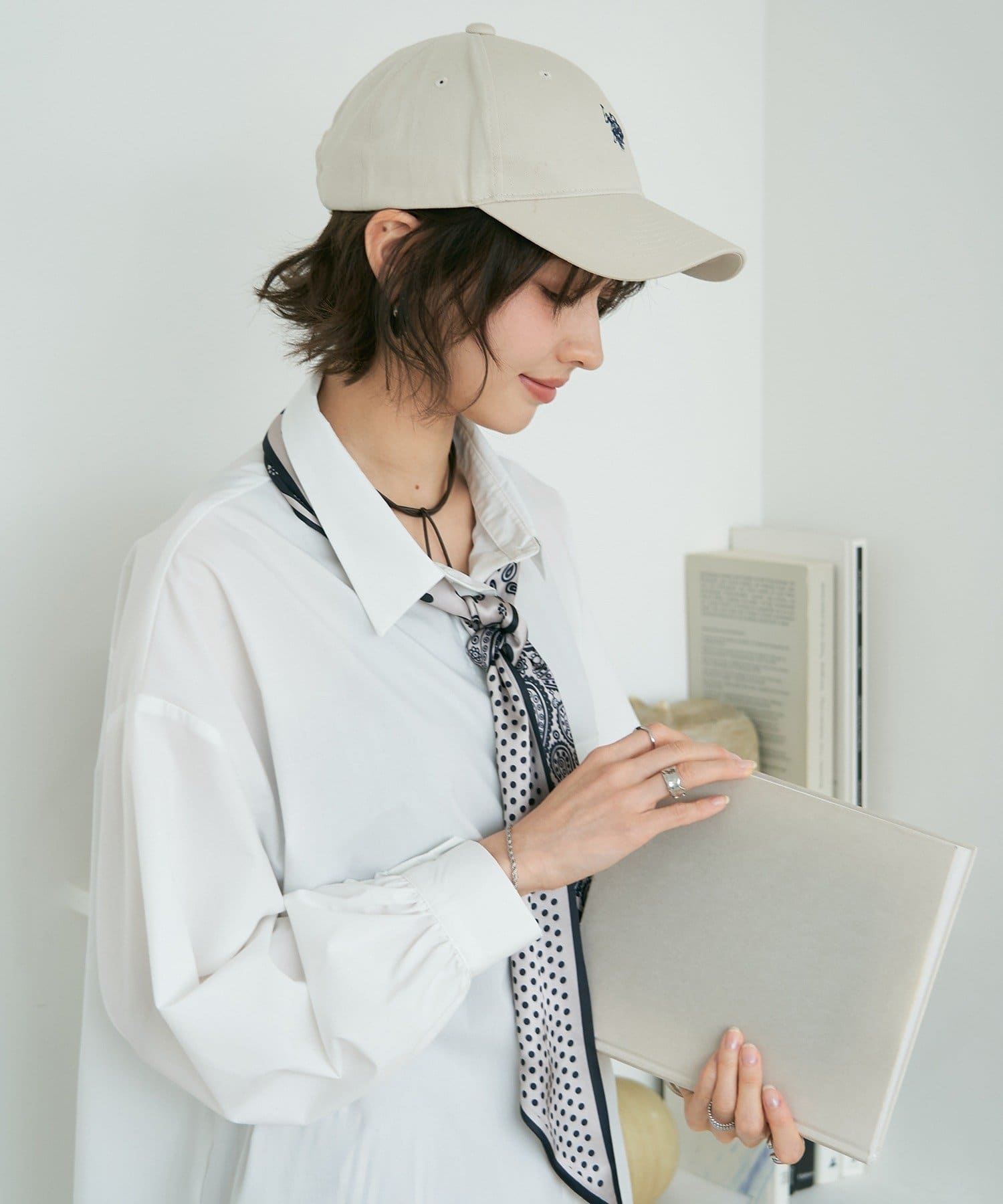 Remind me and forever(リマインドミーアンドフォーエバー) 【U.S. POLO ASSN. ×RMAF】刺繍ロゴキャップ