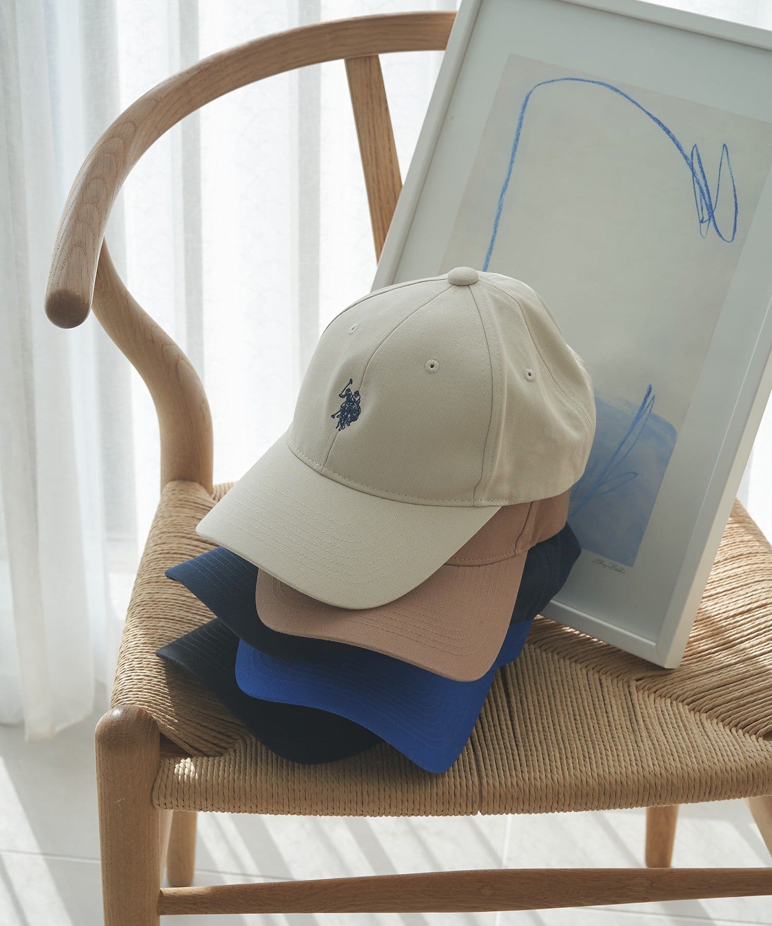 Remind me and forever(リマインドミーアンドフォーエバー) 【U.S. POLO ASSN. ×RMAF】刺繍ロゴキャップ