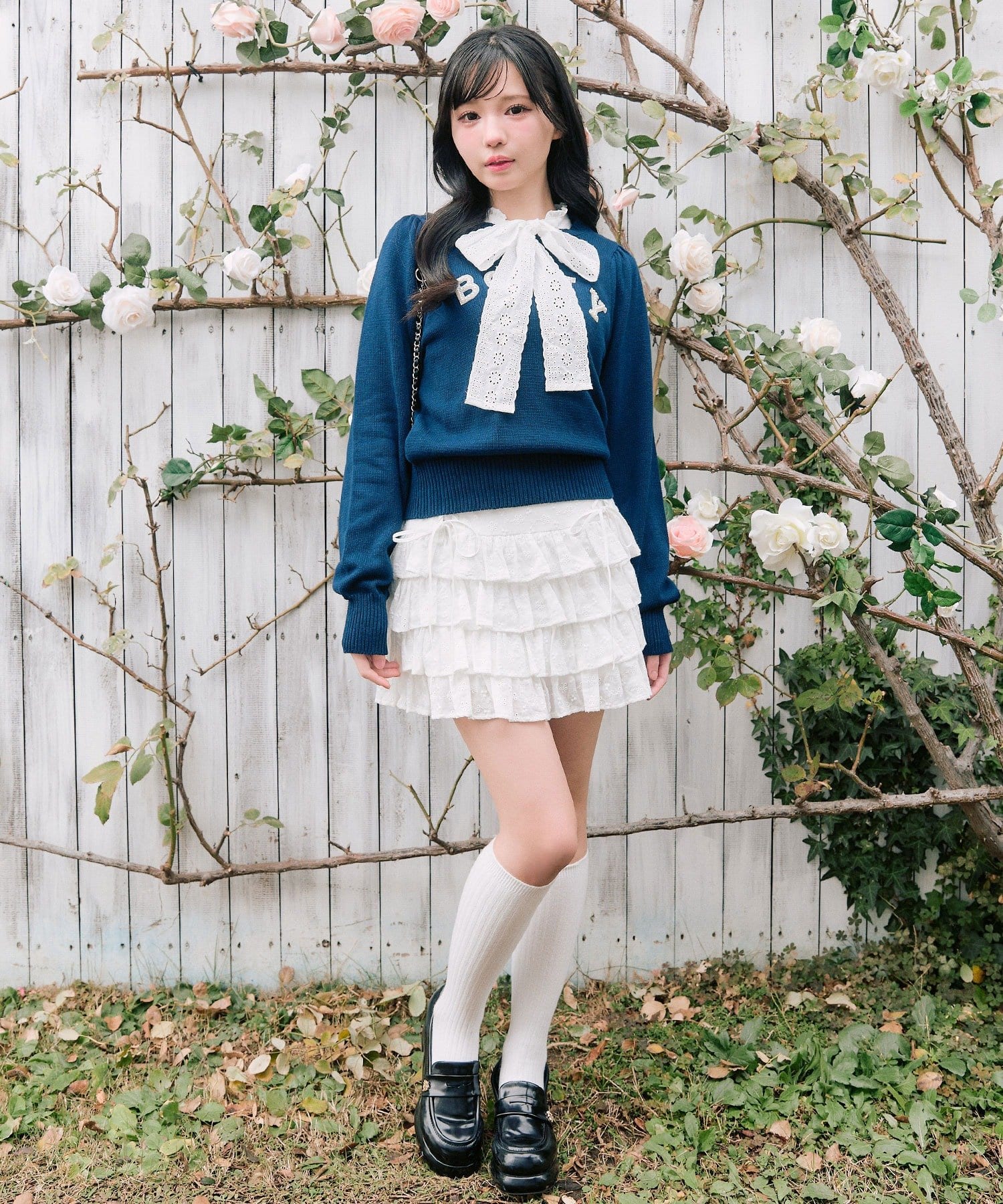 OLIVE des OLIVE(オリーブ デ オリーブ) spring color palette knit