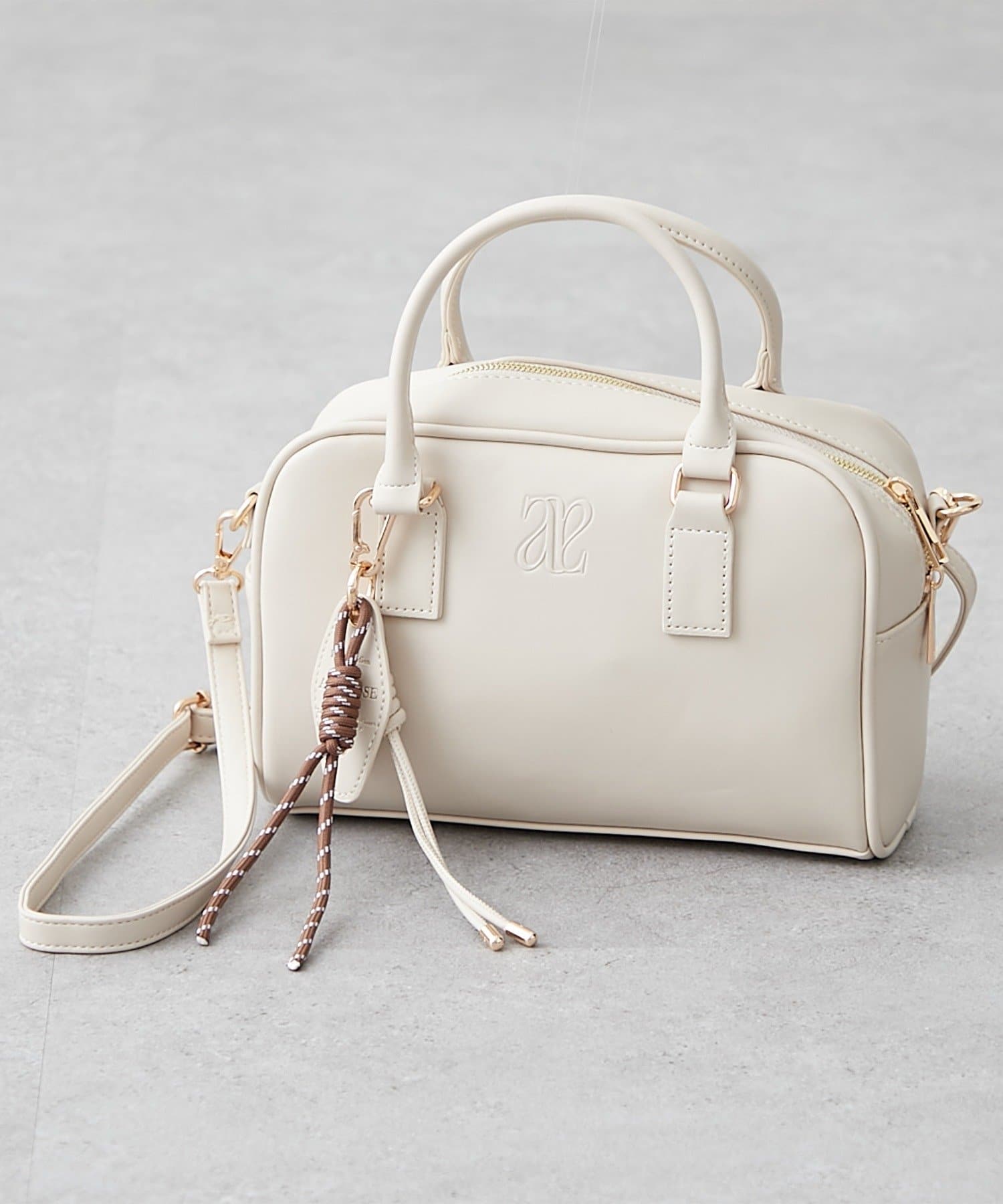 NICE CLAUP / OLIVE des OLIVE OUTLET(ナイスクラップ  / オリーブ デ オリーブ アウトレット) ブリジット２WAYボストン