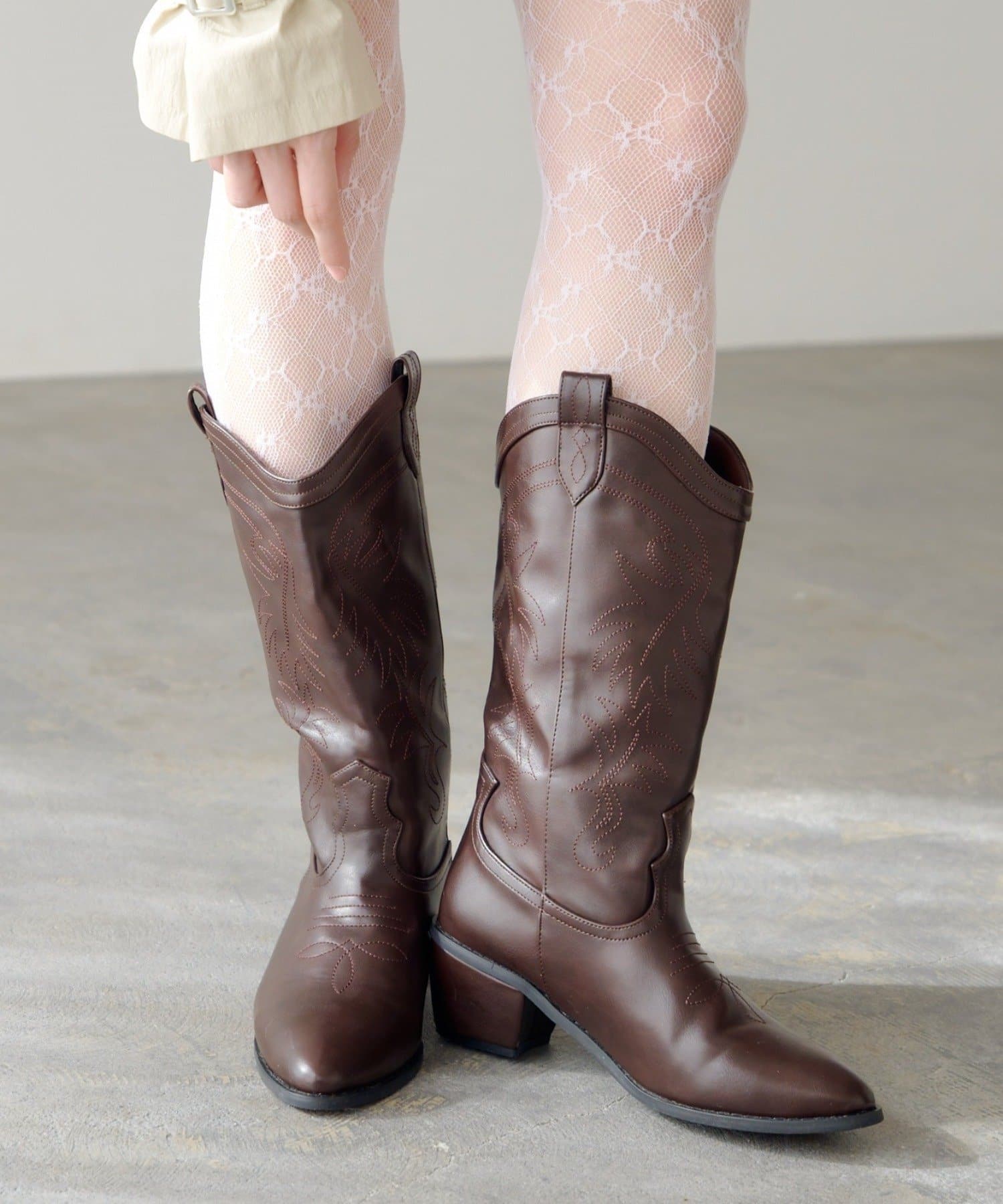 Kastane(カスタネ) 【1.23(金)12:00発売】ウエスタンブーツ