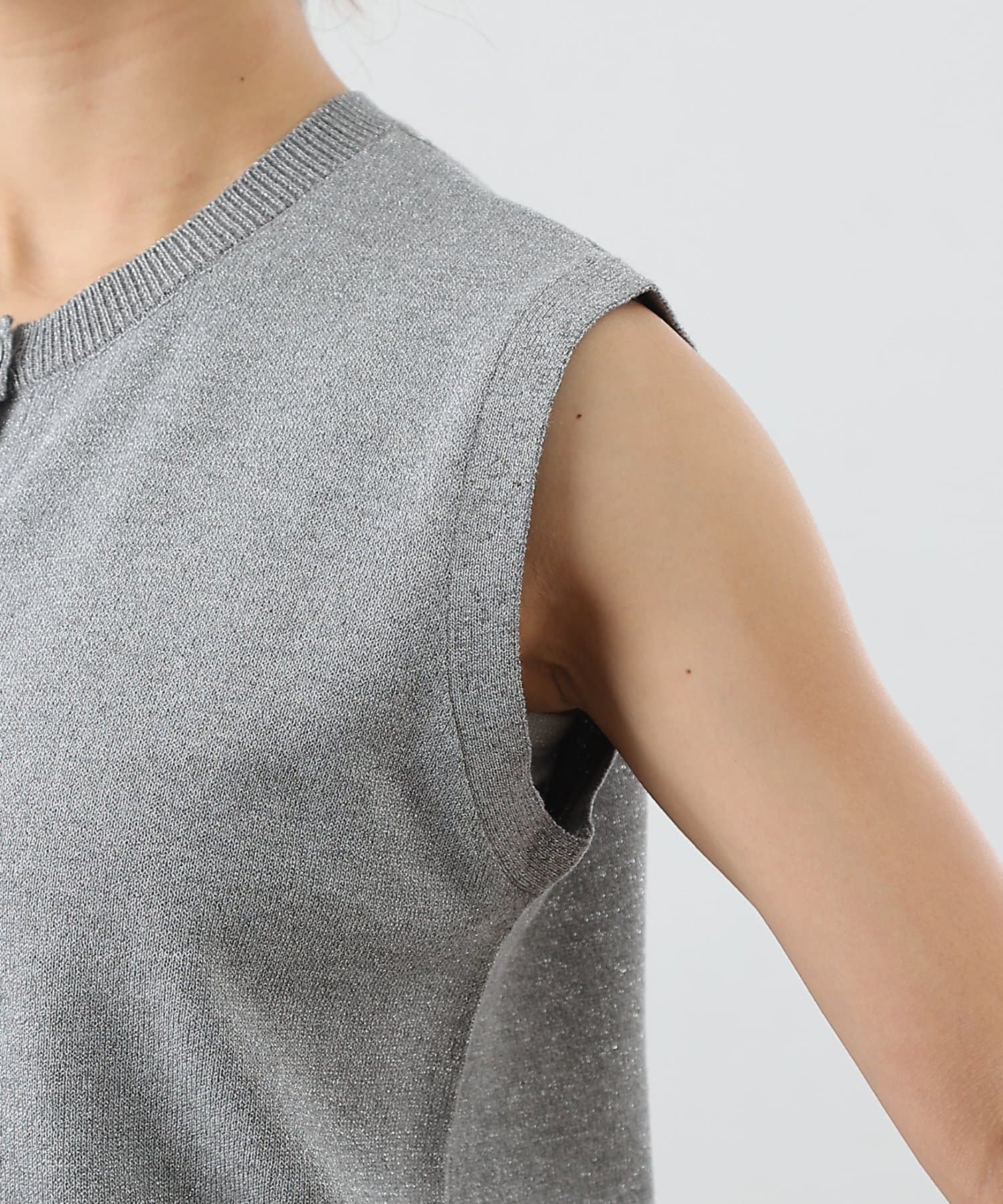 COLONY 2139(コロニー トゥーワンスリーナイン) 【セットアップ対応】ラメニットベスト