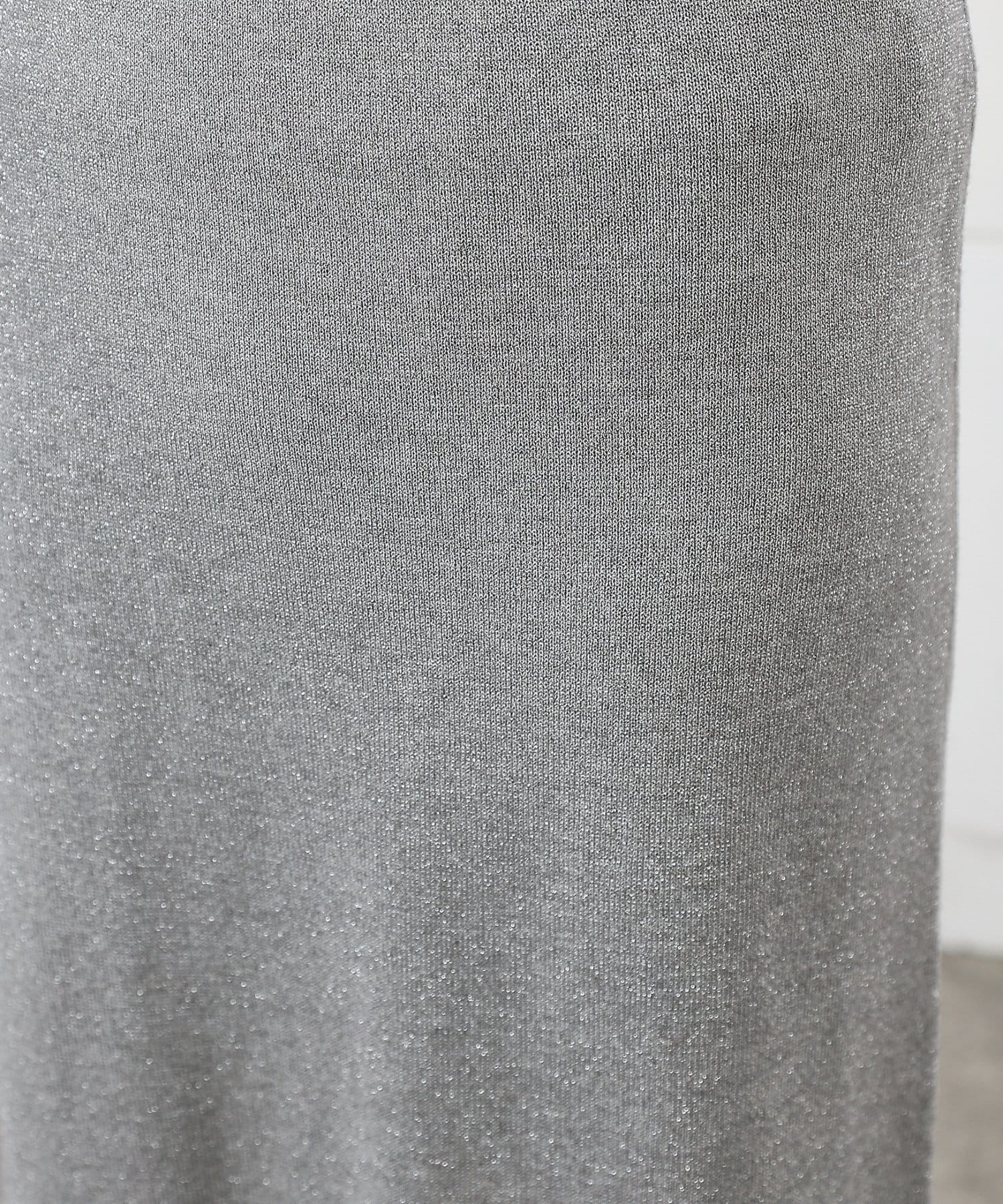 COLONY 2139(コロニー トゥーワンスリーナイン) 【セットアップ対応】ラメニットタイトスカート