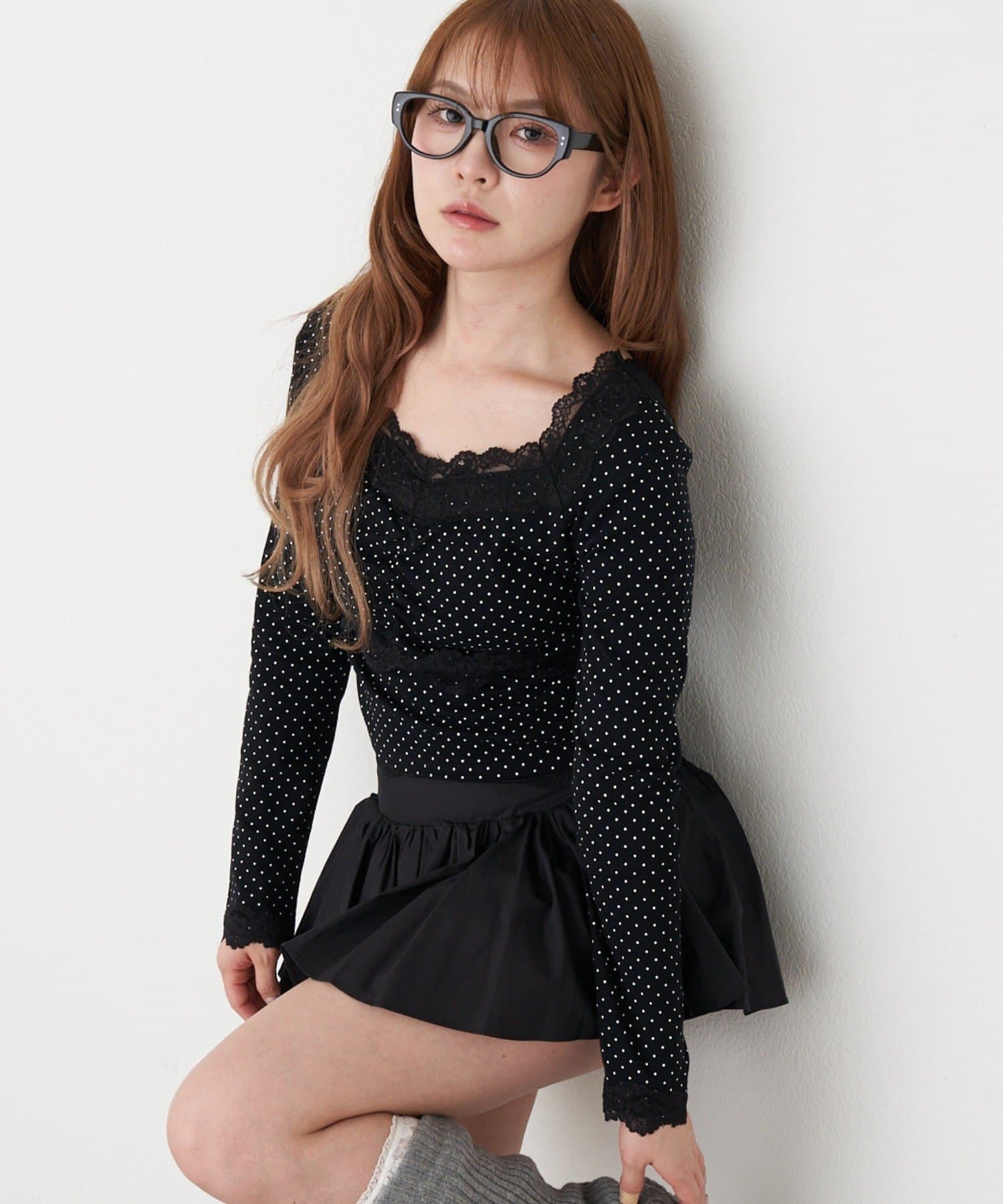 RAY CASSIN(レイカズン) パット付きレースロンT