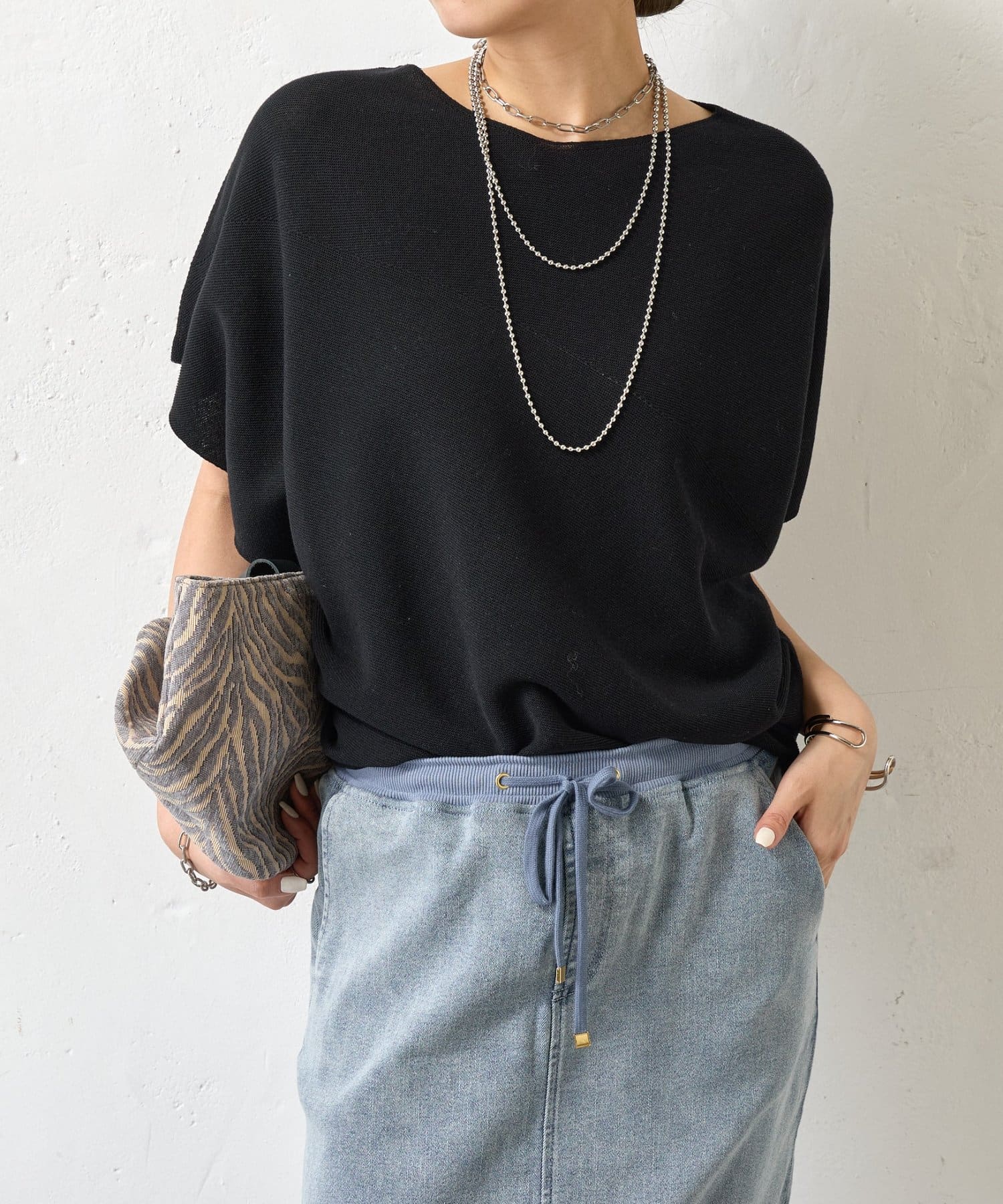 Jena　espace merveilleux(ジェナ　エスパスメルヴェイユ) ホールガーメントアシメKN