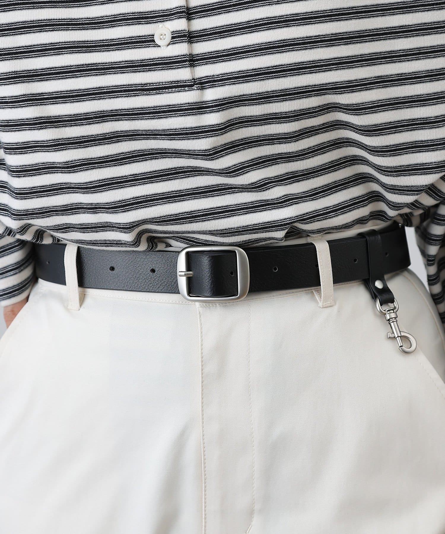 COLONY 2139(コロニー トゥーワンスリーナイン) キーリング付きスクエアバックルベルト