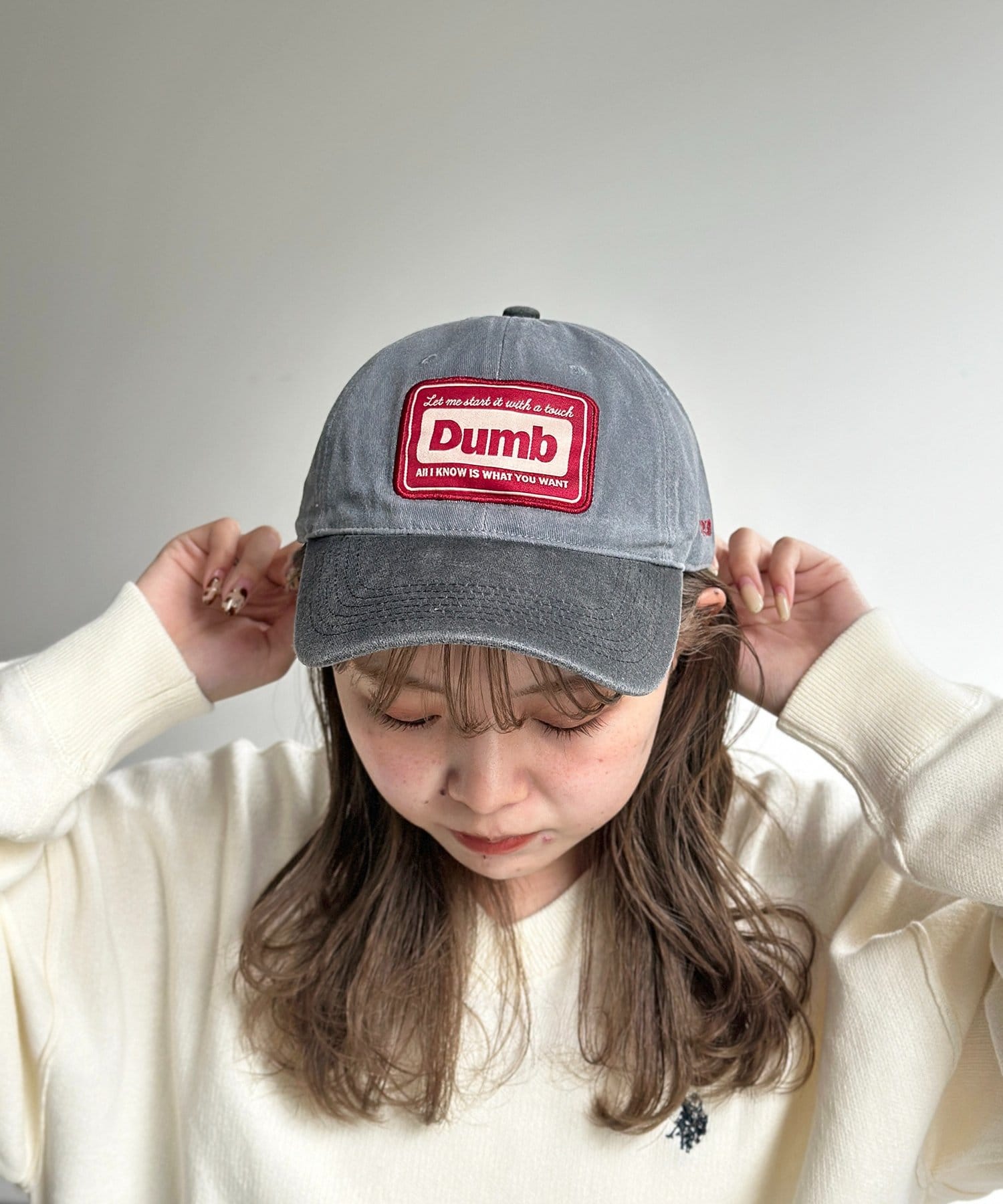 CPCM(シーピーシーエム) ピグメント配色キャップ