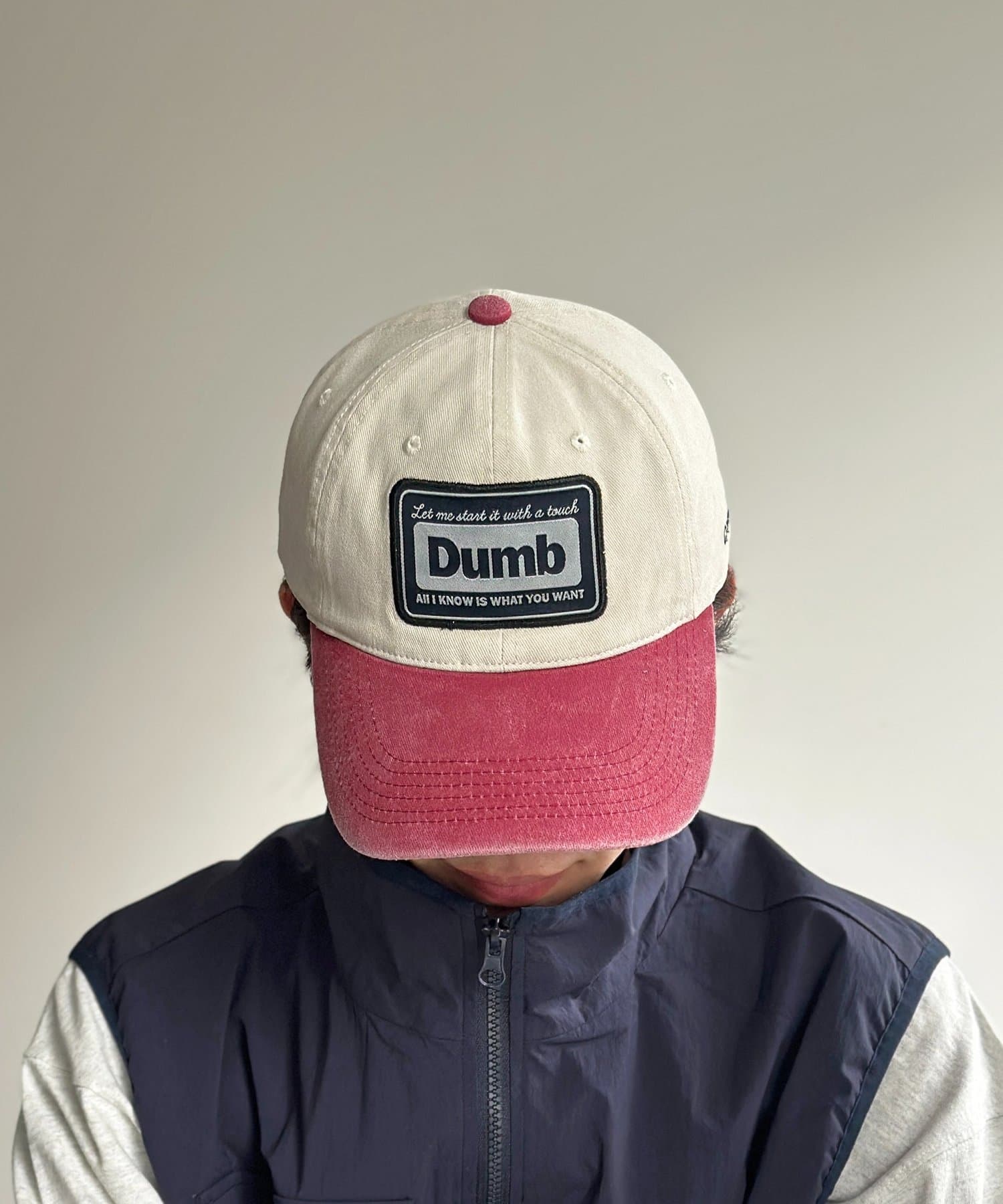 CPCM(シーピーシーエム) ピグメント配色キャップ