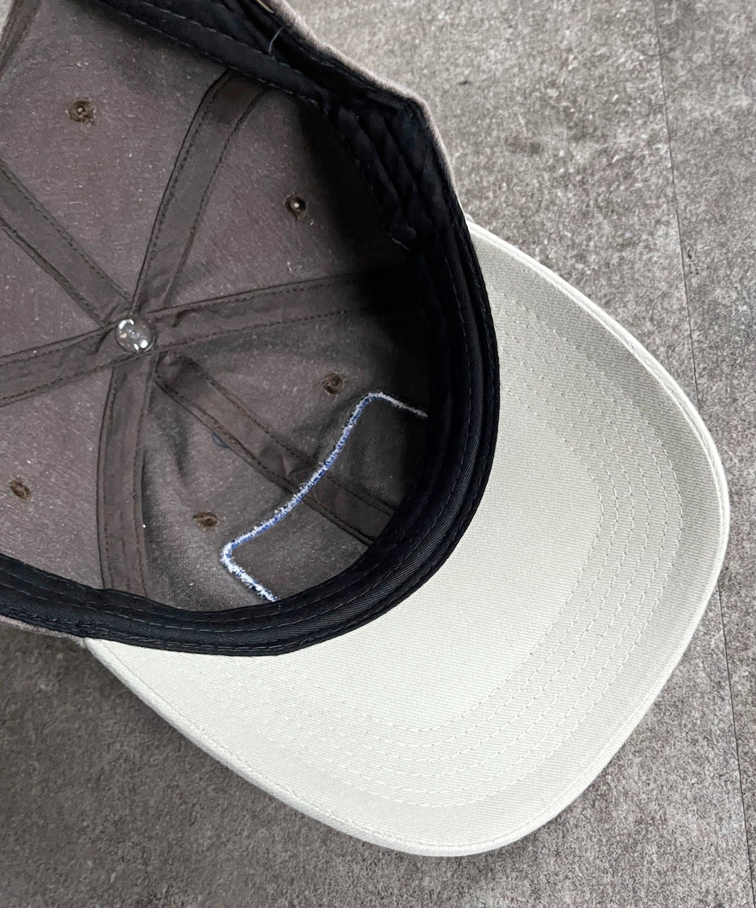 CPCM(シーピーシーエム) ピグメント配色キャップ