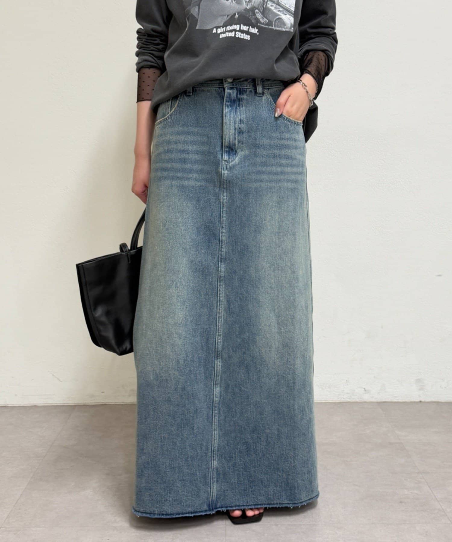 LOUNGEDRESS(ラウンジドレス) デニムスカート