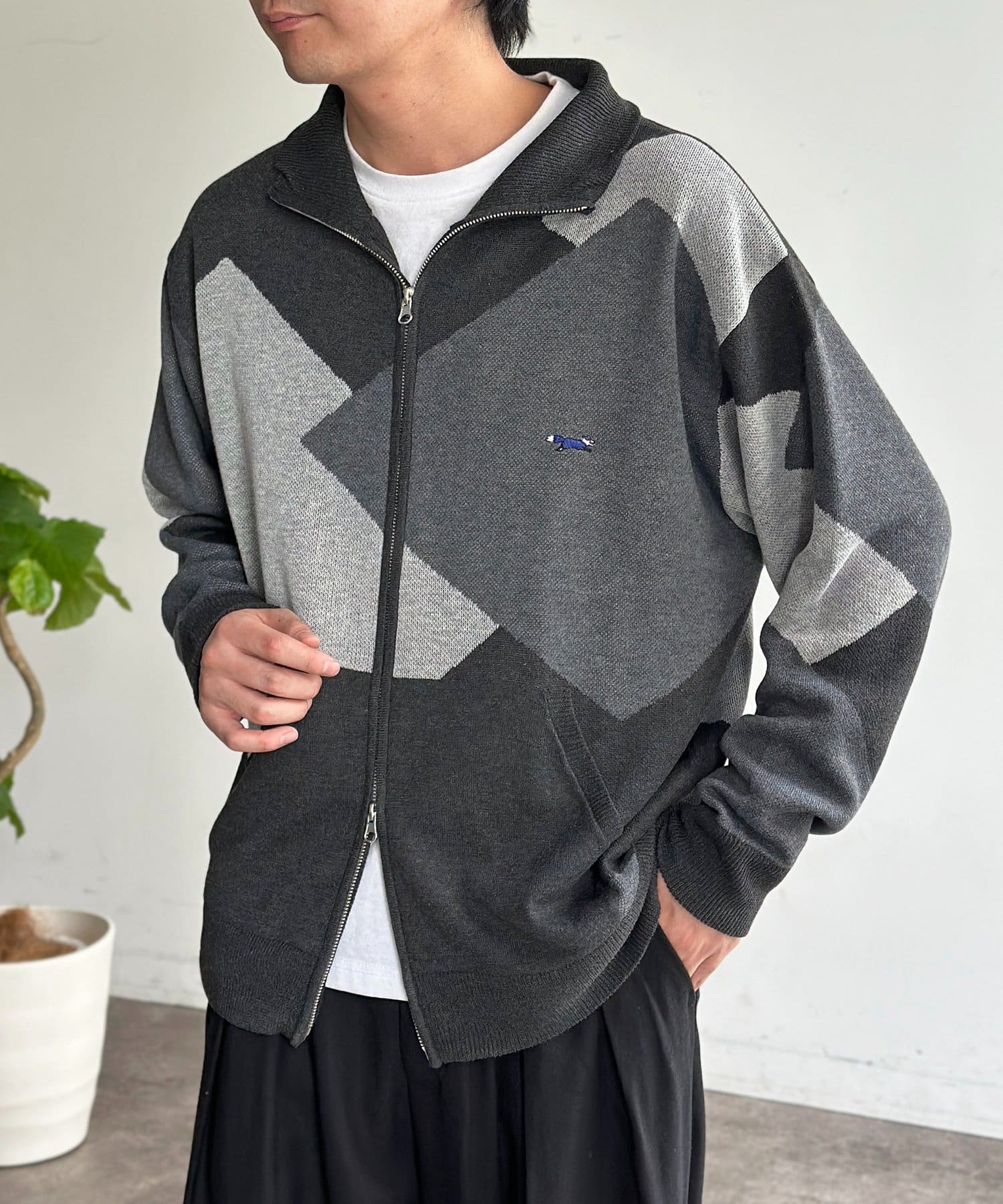 CPCM(シーピーシーエム) 【PENNEYS】ジップカーディガン