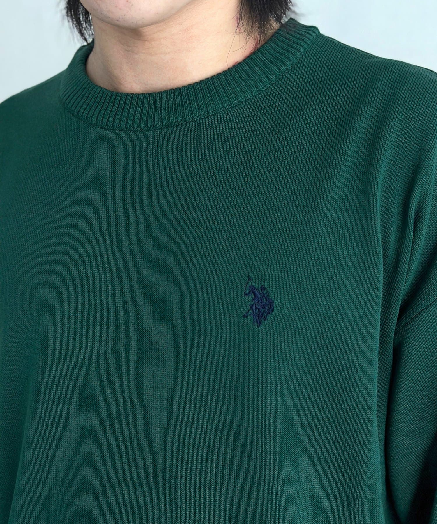 CPCM(シーピーシーエム) 【U.S. POLO ASSN. 】ドライタッチ半袖ニット