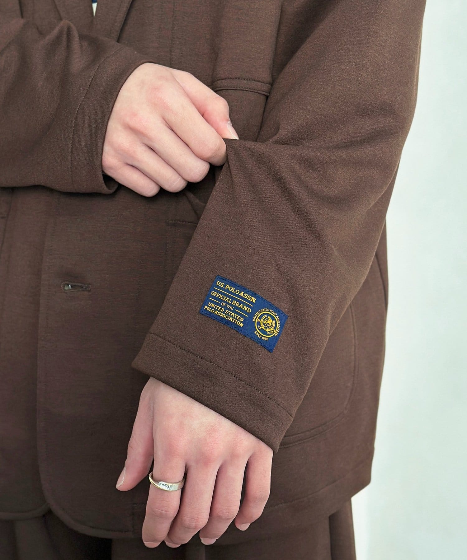 CPCM(シーピーシーエム) 【U.S. POLO ASSN.】【SETUP可】ポンチテーラードジャケット