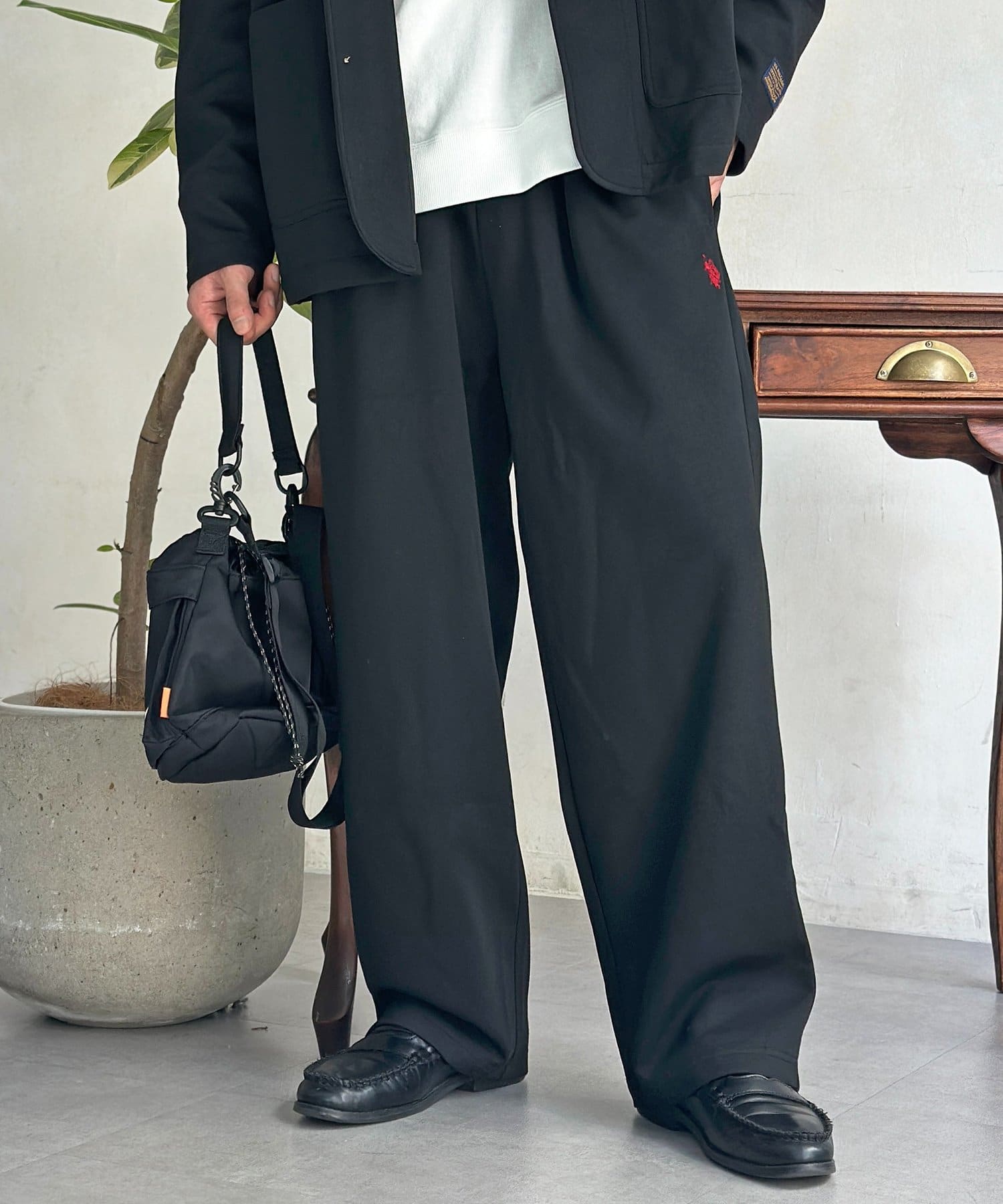 CPCM(シーピーシーエム) 【U.S. POLO ASSN.】【SETUP可】ポンチイージーパンツ