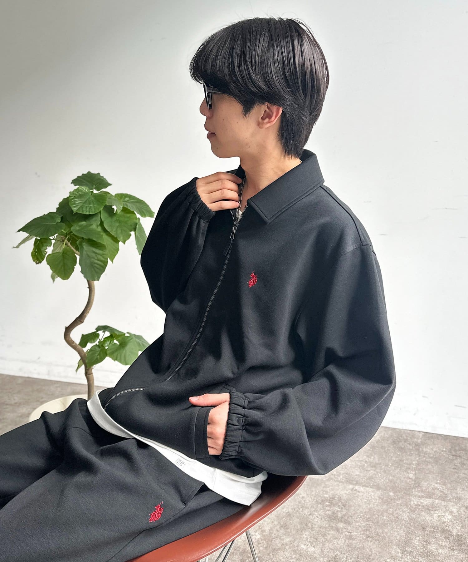 CPCM(シーピーシーエム) 【U.S. POLO ASSN.】ポンチジップブルゾン