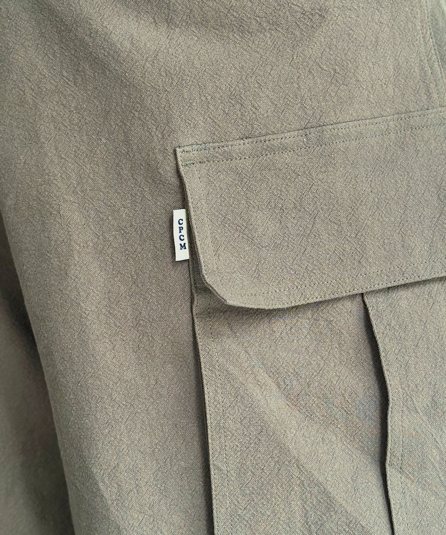 CPCM(シーピーシーエム) 綿麻イージーカーゴパンツ