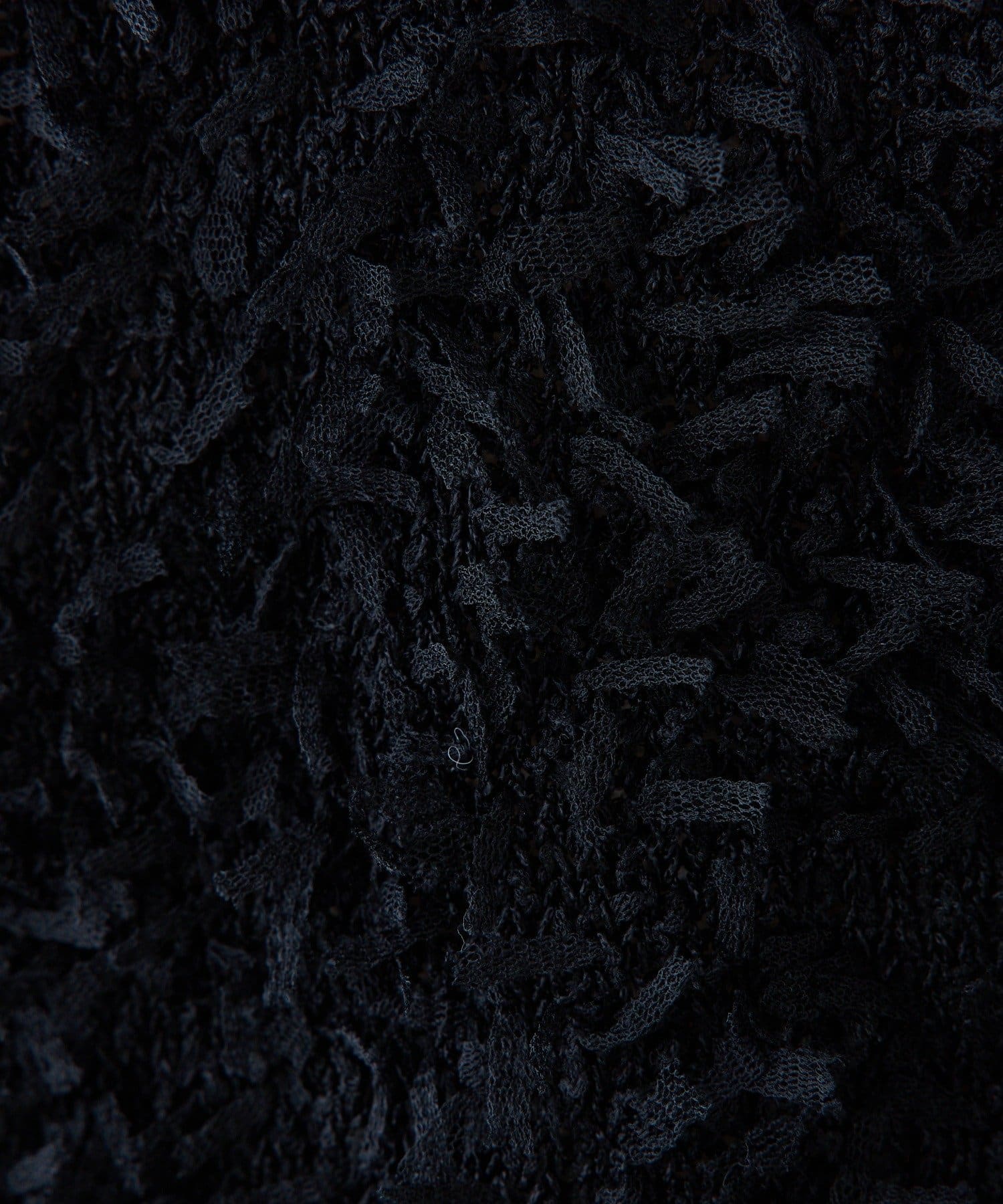 PUAL CE CIN(ピュアルセシン) リボンヤーンニットプルオーバー