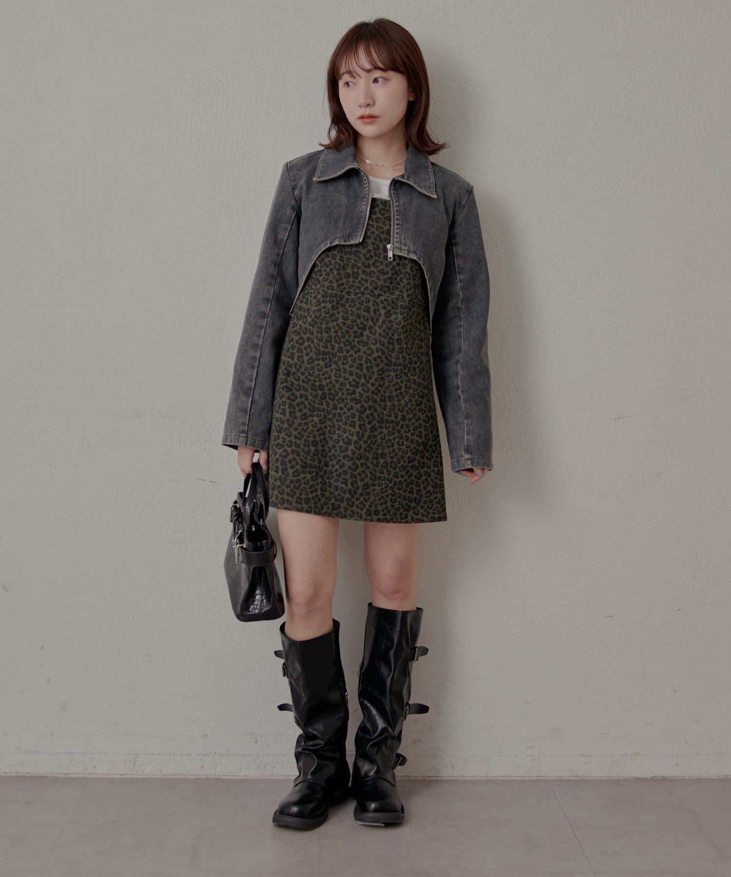 mline(エムライン) [mline]ショートデニム ジャケット