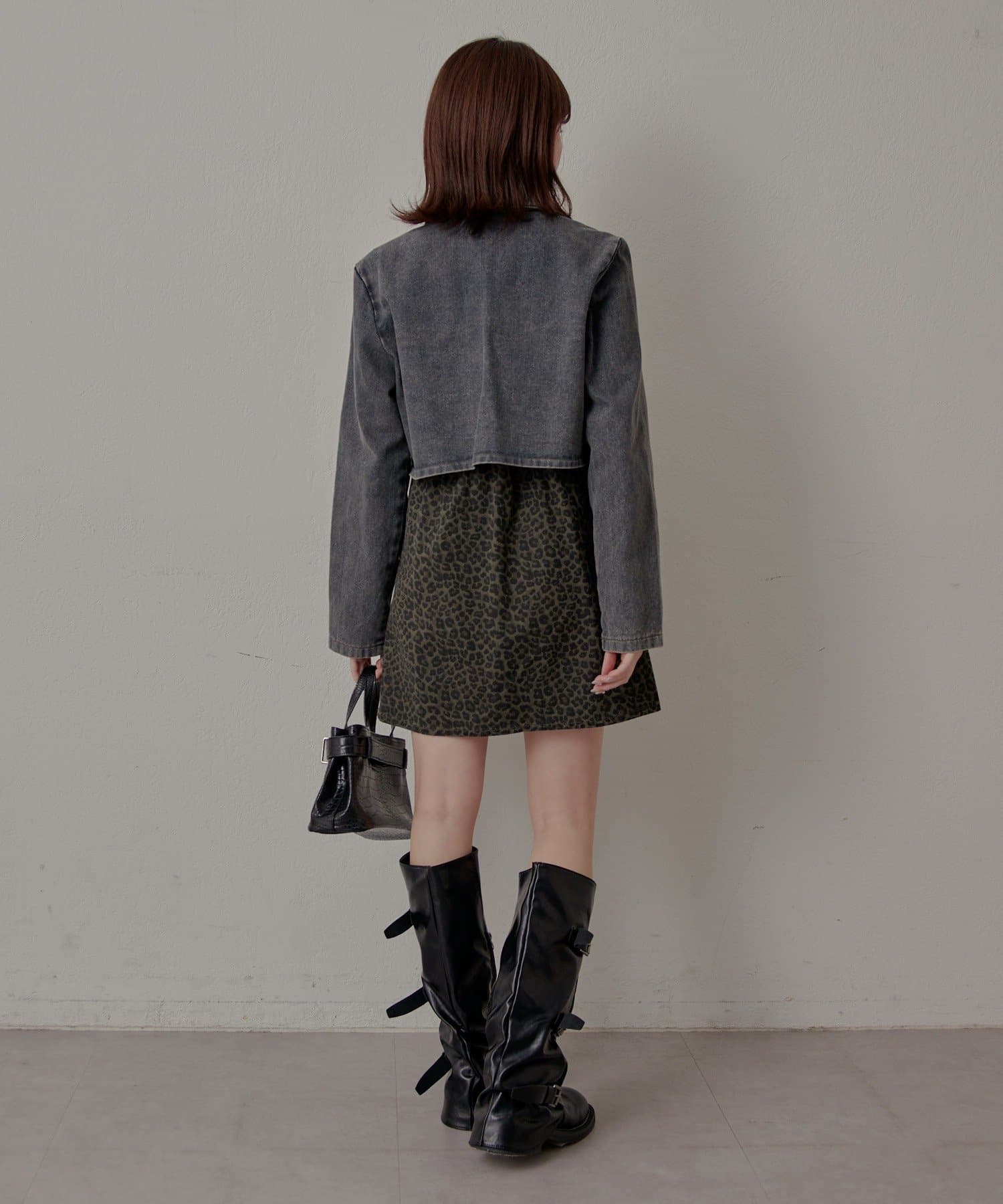 mline(エムライン) [mline]ショートデニム ジャケット