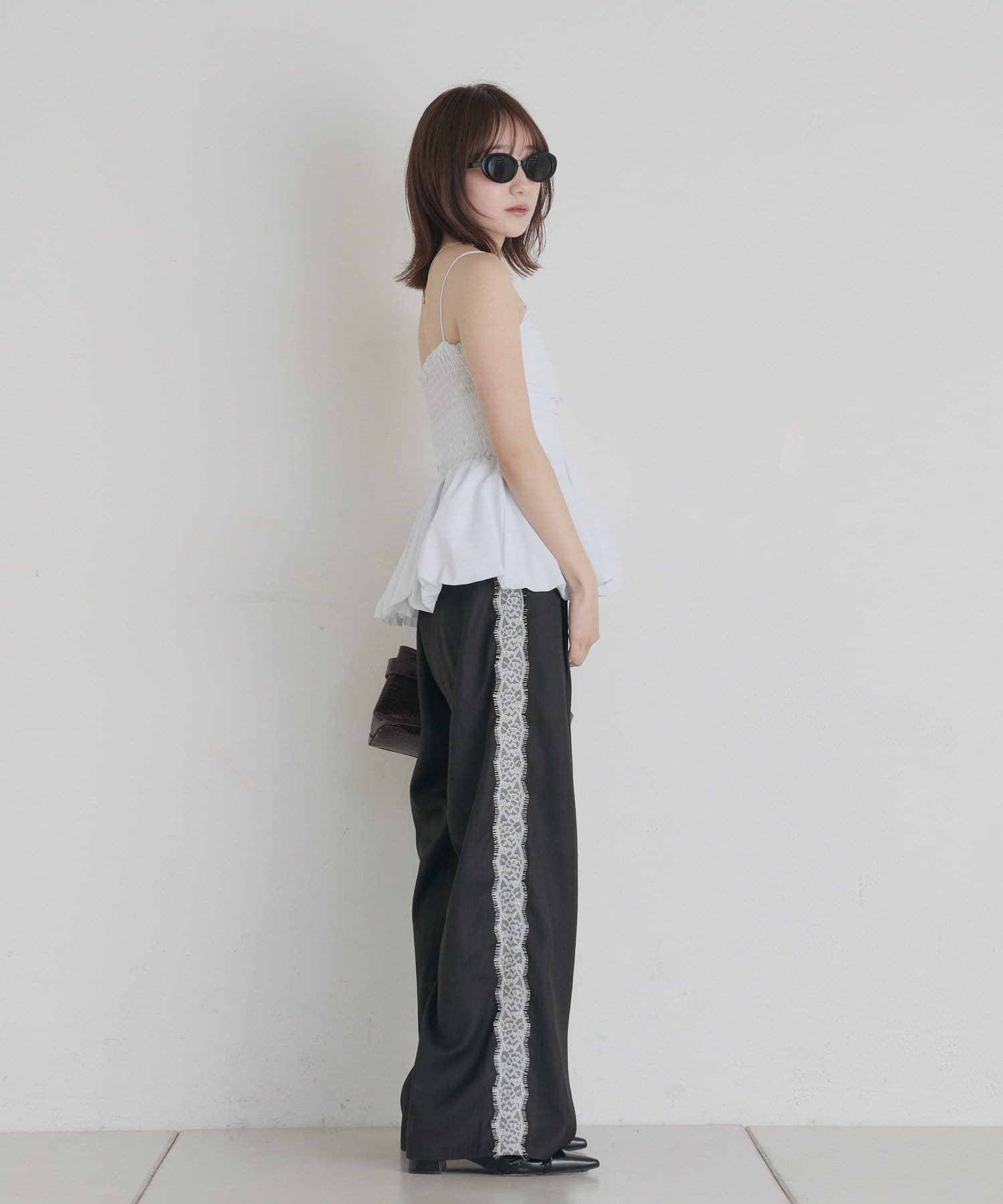 mline(エムライン) [mline]サイドレーススラックス