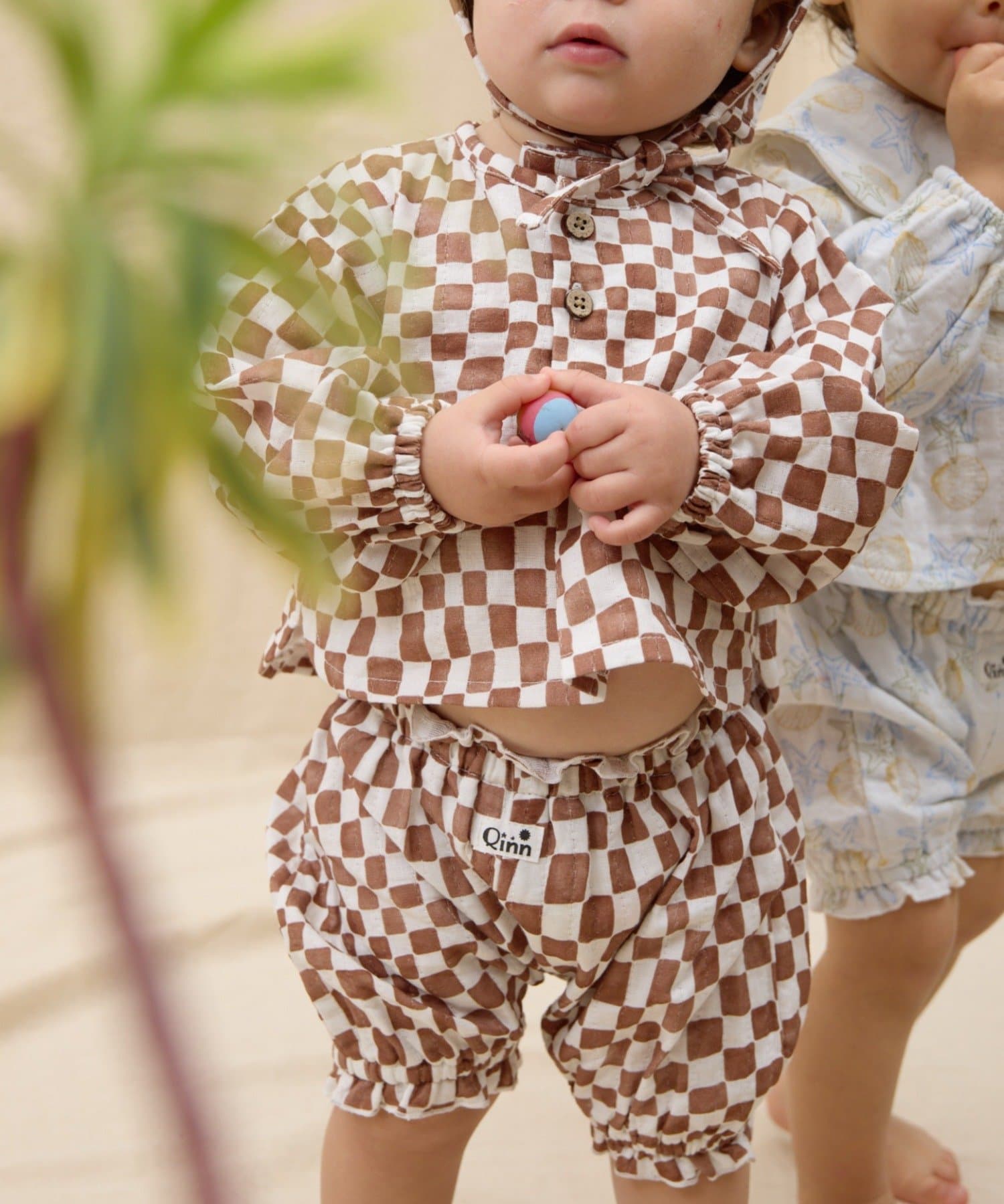 CIAOPANIC TYPY(チャオパニックティピー) 【BABY】【Qinn】ダブルガーゼブルマ：80cm