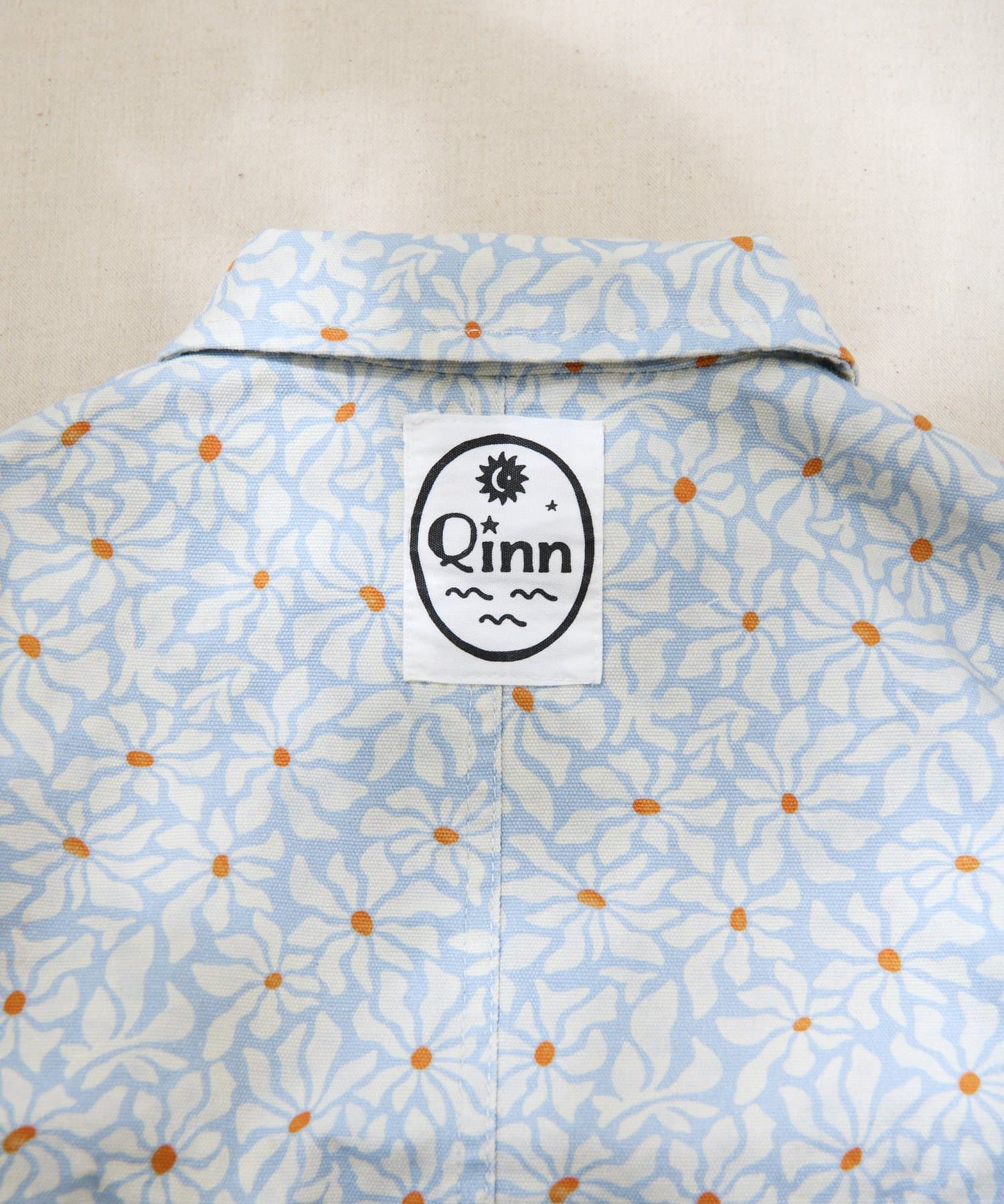 CIAOPANIC TYPY(チャオパニックティピー) 【BABY】【Qinn】ムジ柄ダックカバーオール：80～100cm