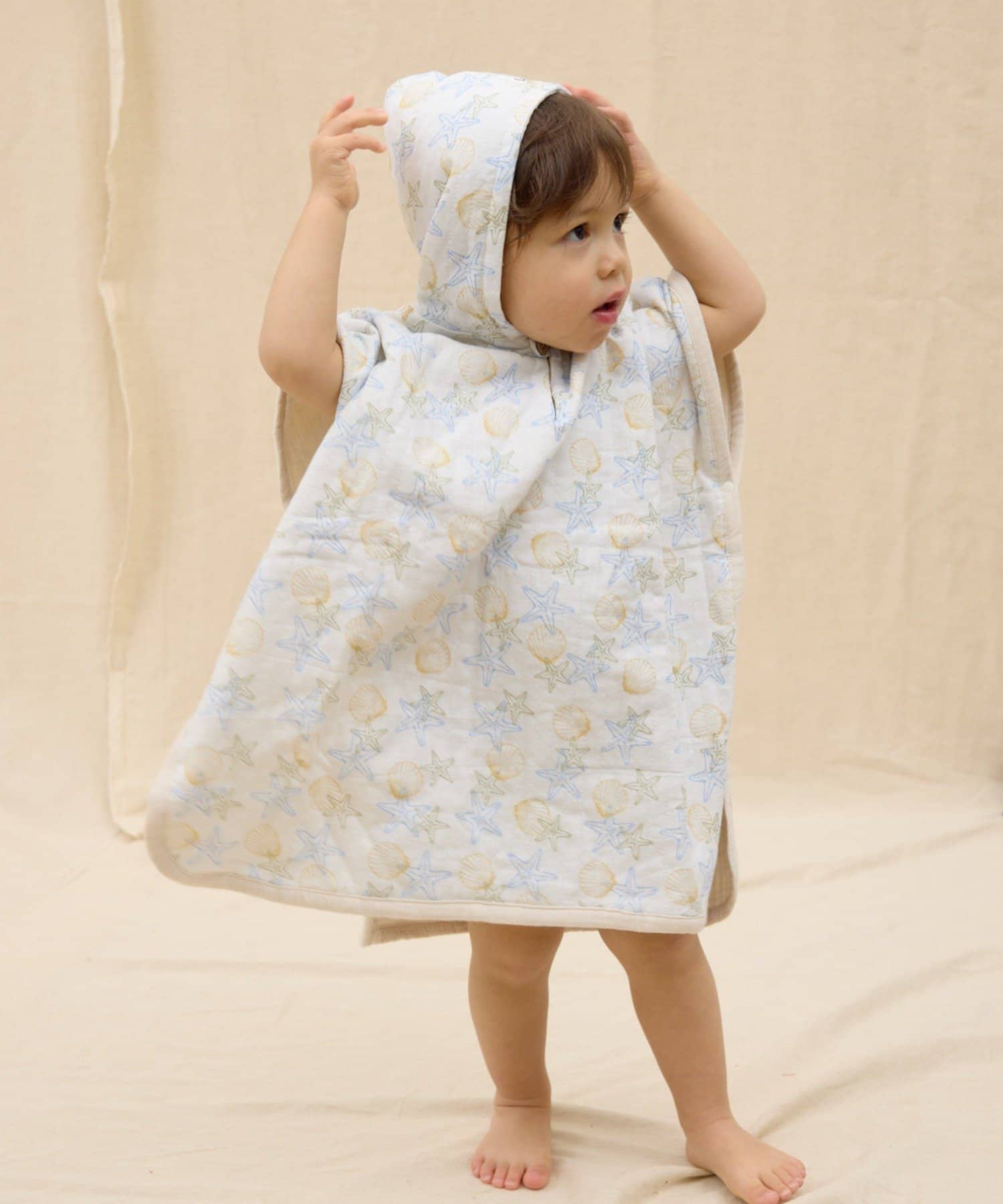 CIAOPANIC TYPY(チャオパニックティピー) 【KIDS】【Qinn】ダブルガーゼおくるみ