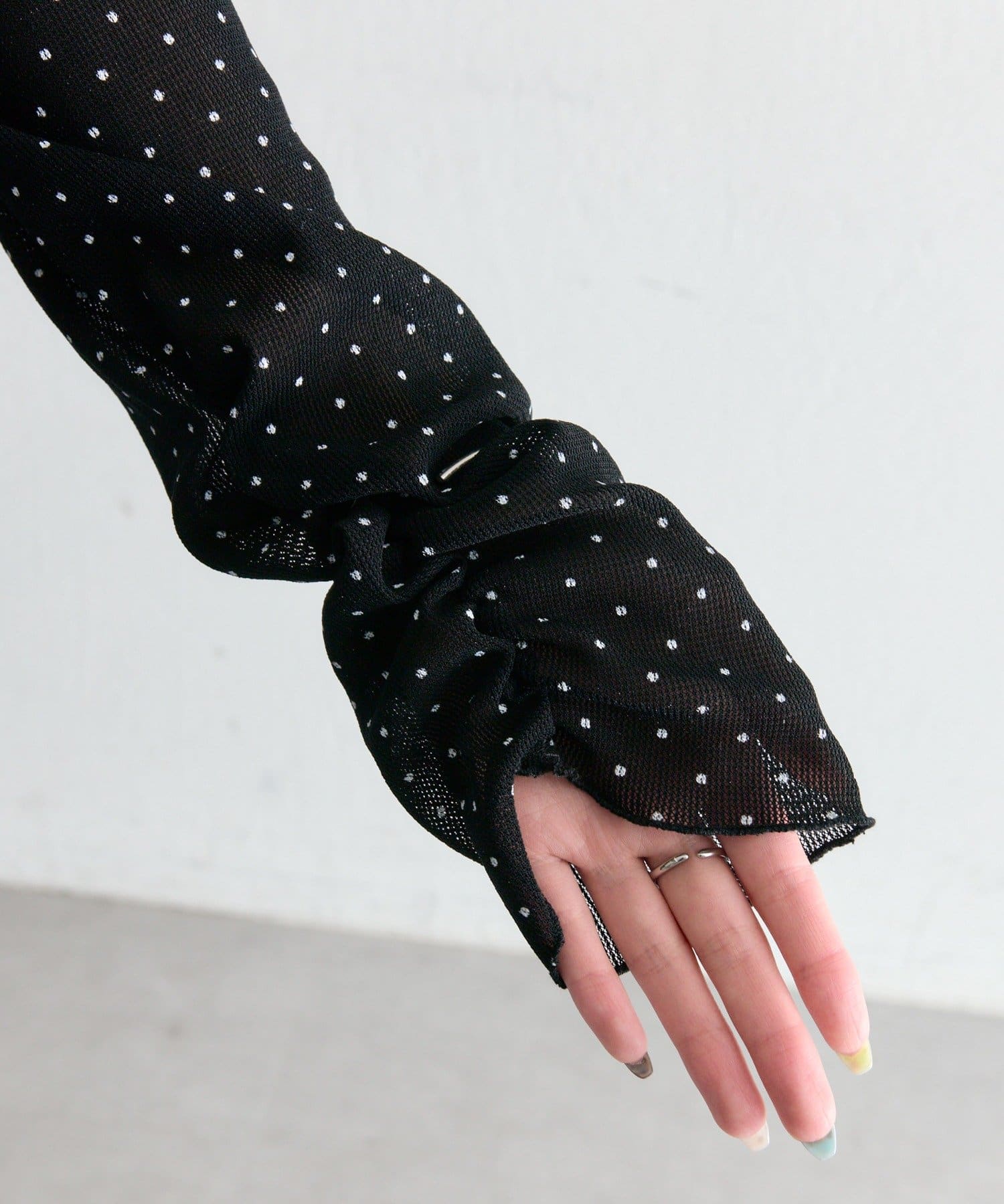 mystic(ミスティック) バックシャンドットチュールロンT