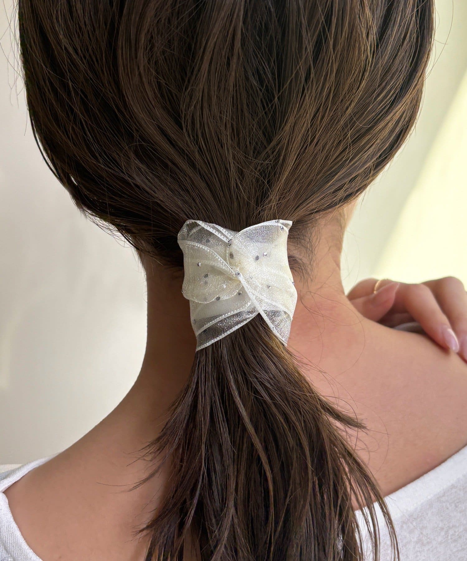 Lattice(ラティス) ストーン付きロールヘアカフ