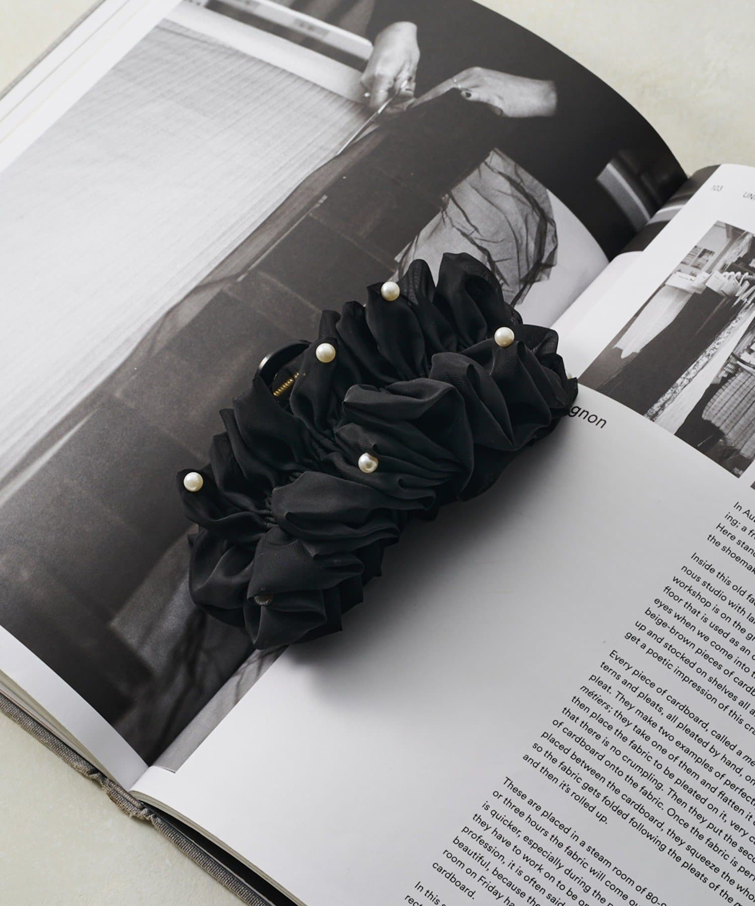 Lattice(ラティス) パール付きシアークリップ