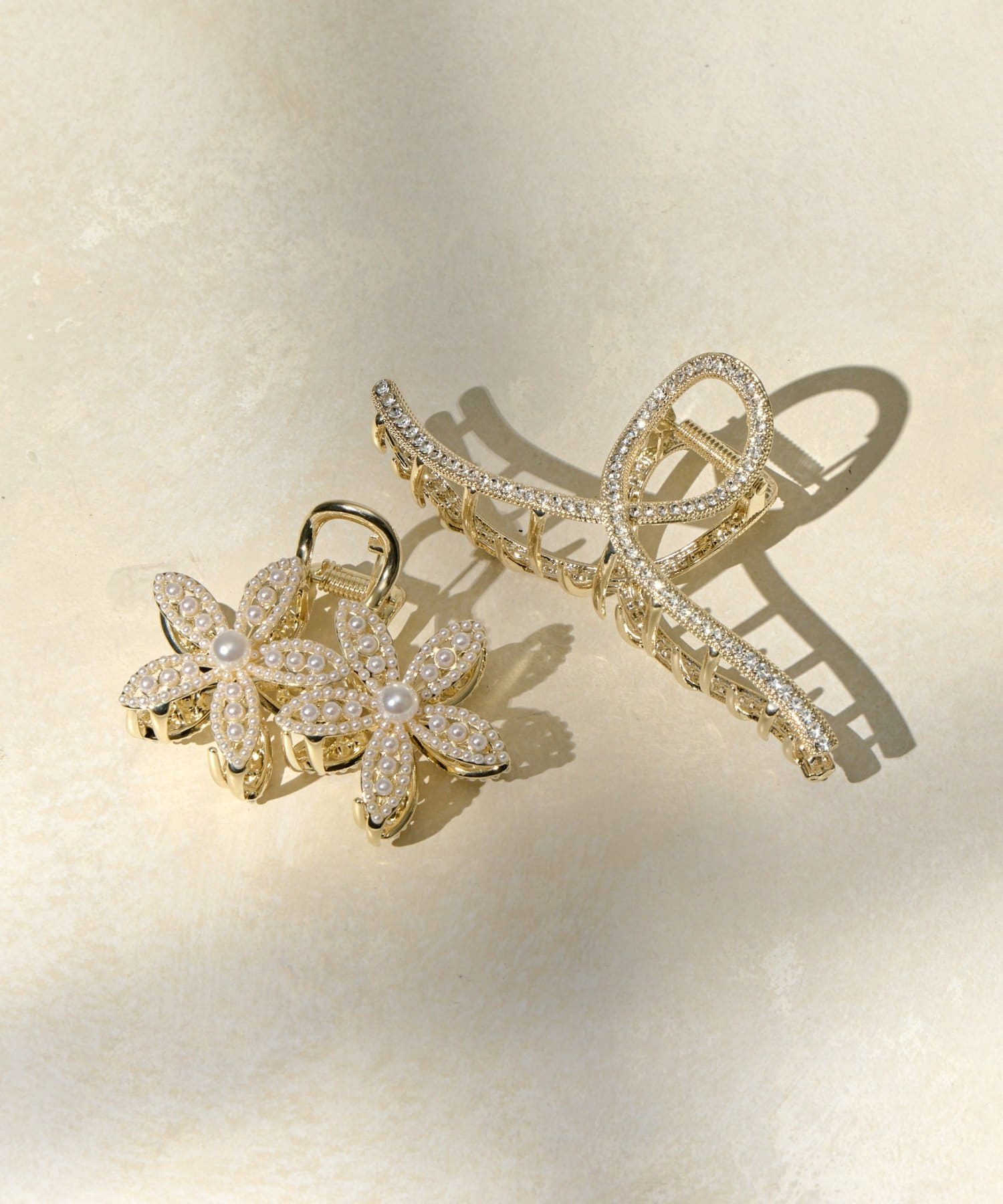 Lattice(ラティス) パールフラワークリップ