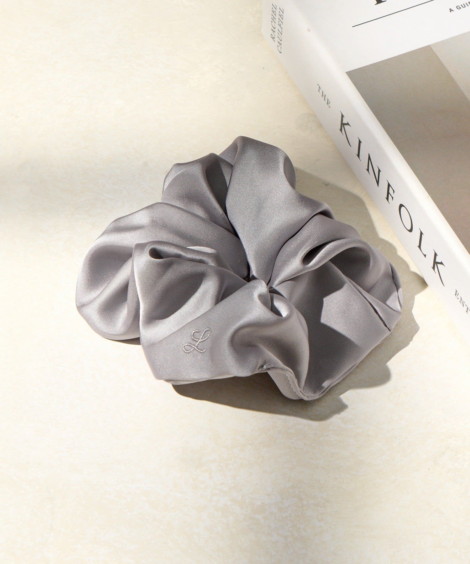 Lattice(ラティス) ロゴ入りサテンシュシュ