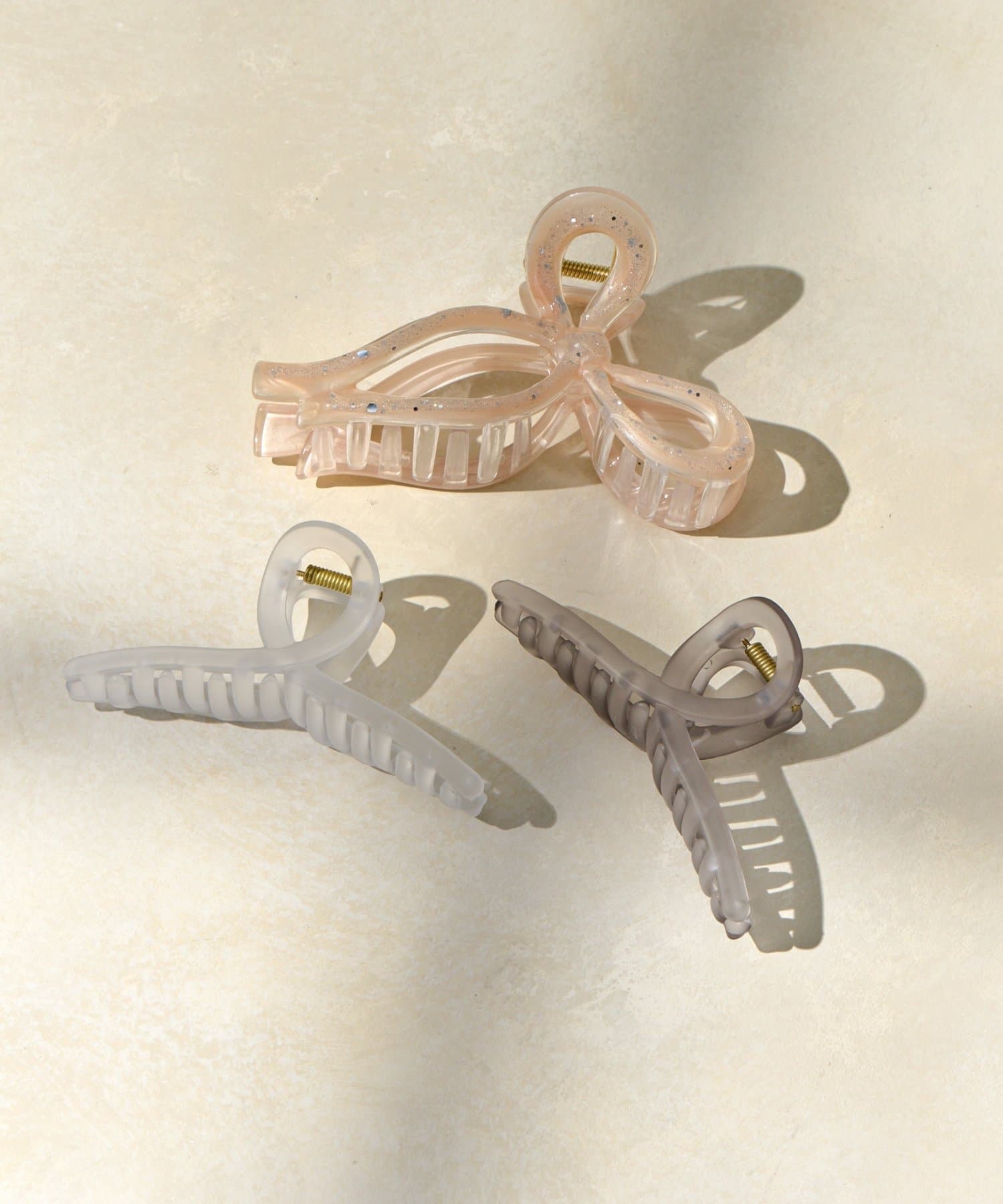 Lattice(ラティス) ニュアンスラメリボンクリップ