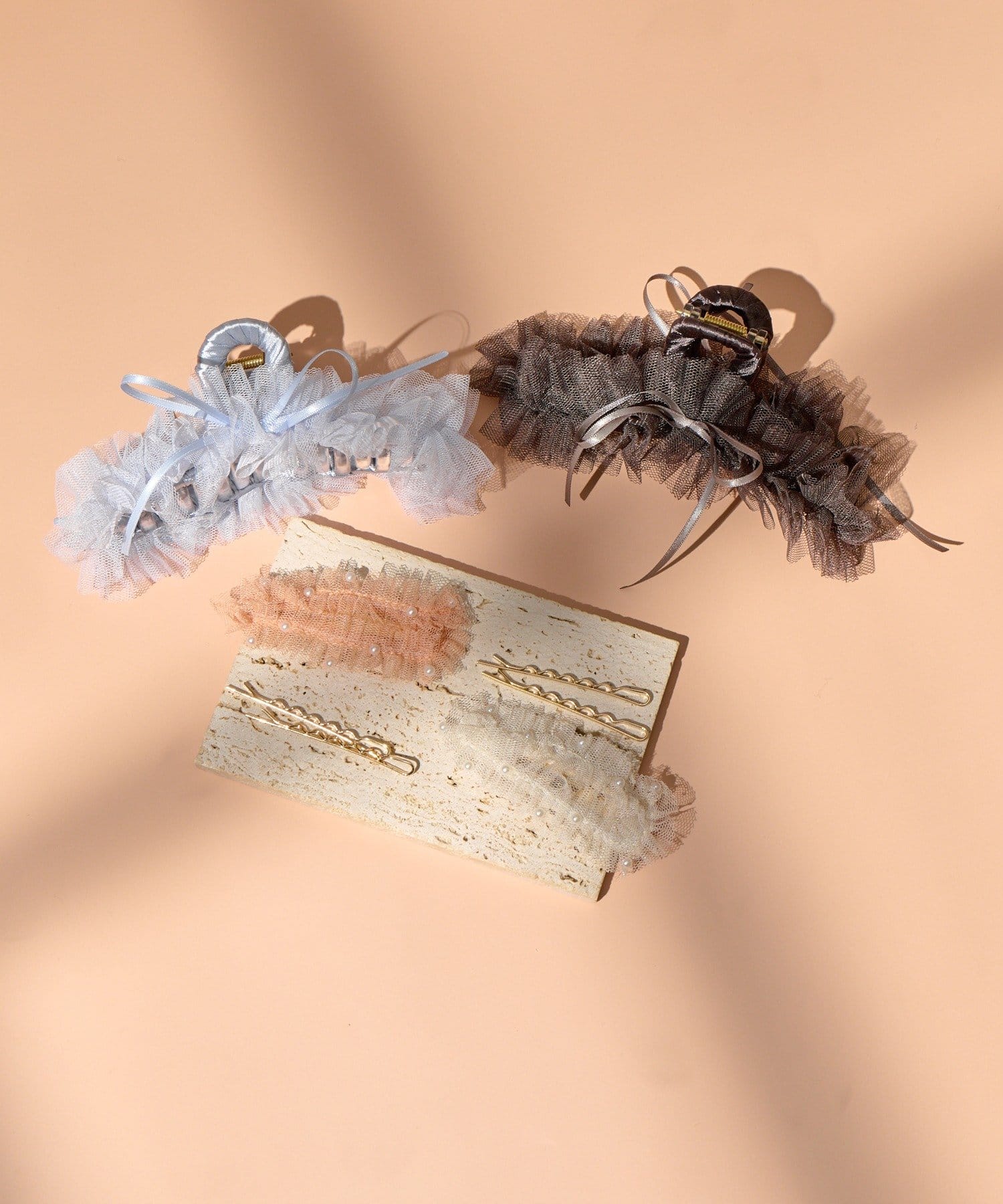 Lattice(ラティス) チュールパッチンピンセット(3P)