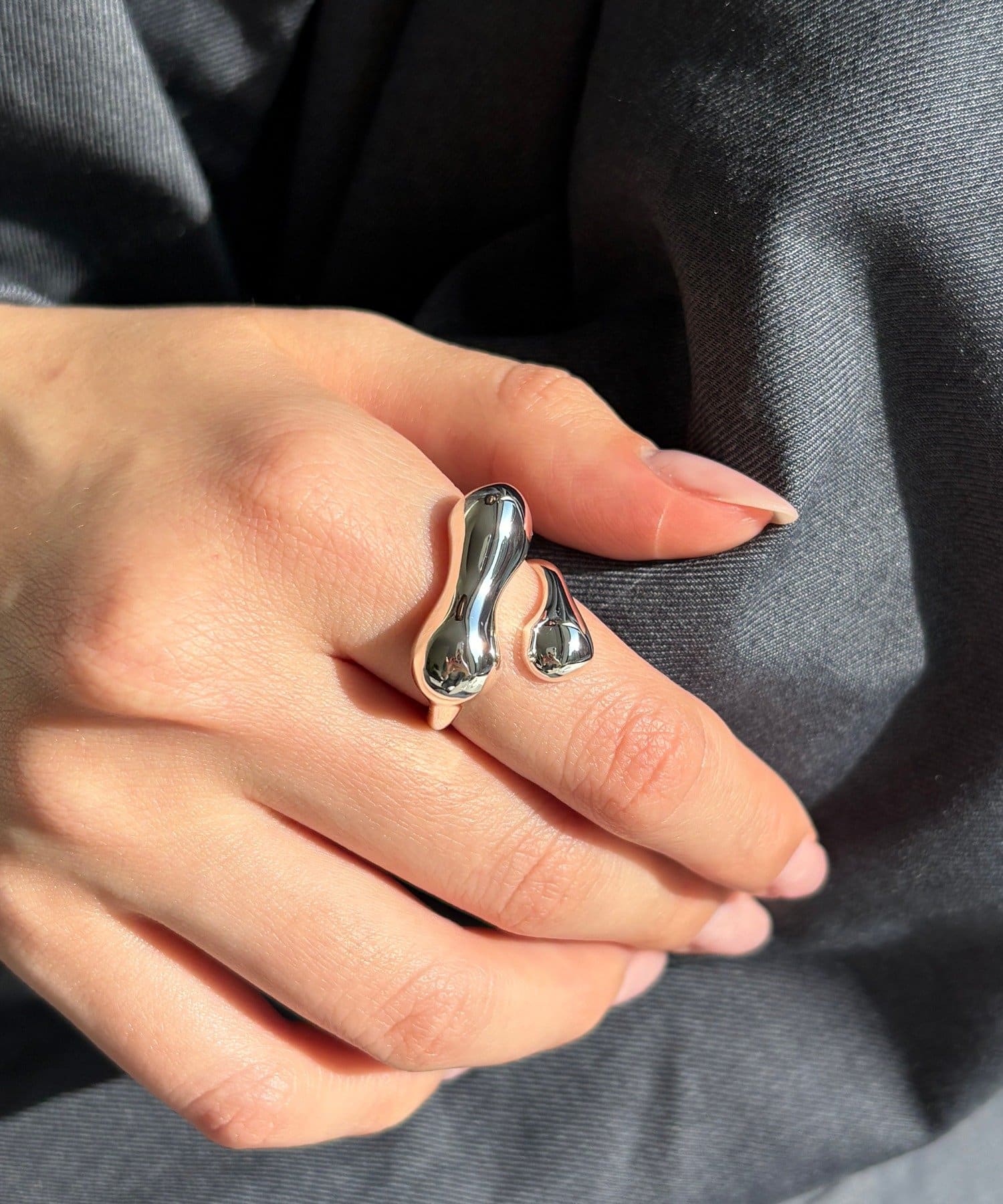 Lattice(ラティス) ＜ステンレス＞ニュアンスデザインリング