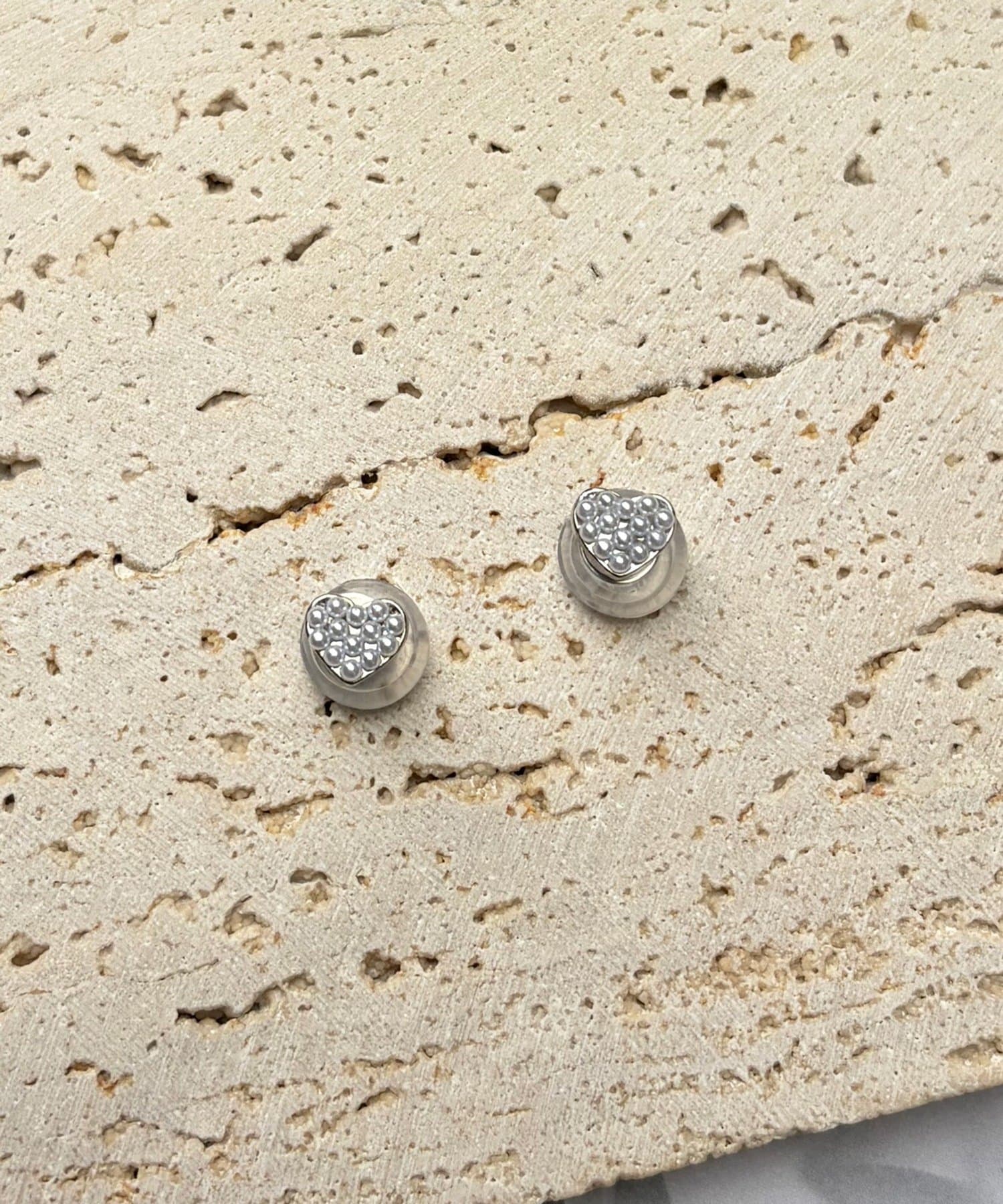 Lattice(ラティス) ハートマグネットピアス