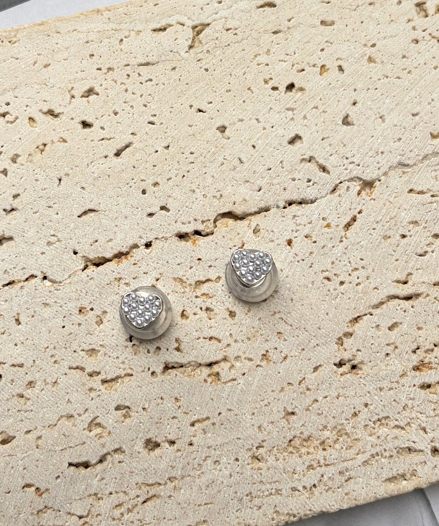 Lattice(ラティス) ハートマグネットピアス