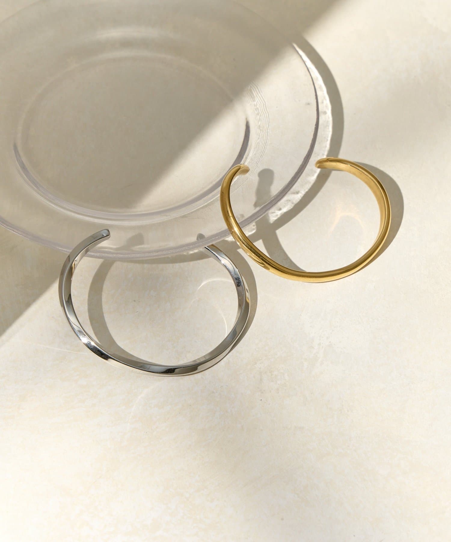 Lattice(ラティス) ＜ステンレス＞ニュアンスバングル