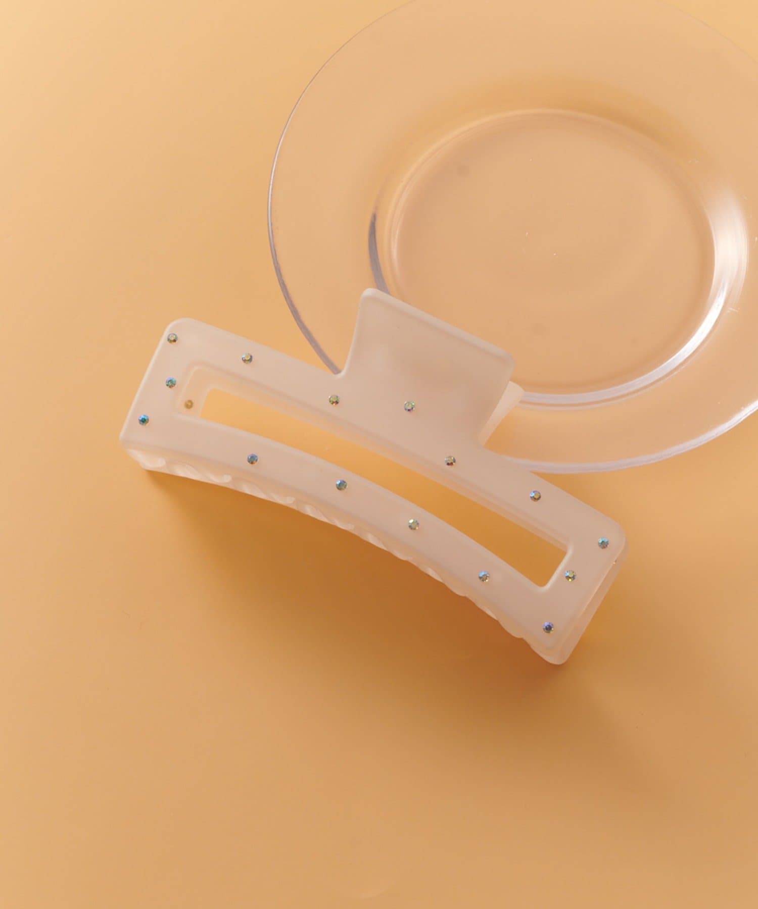 Lattice(ラティス) ストーン付きスクエアクリップ